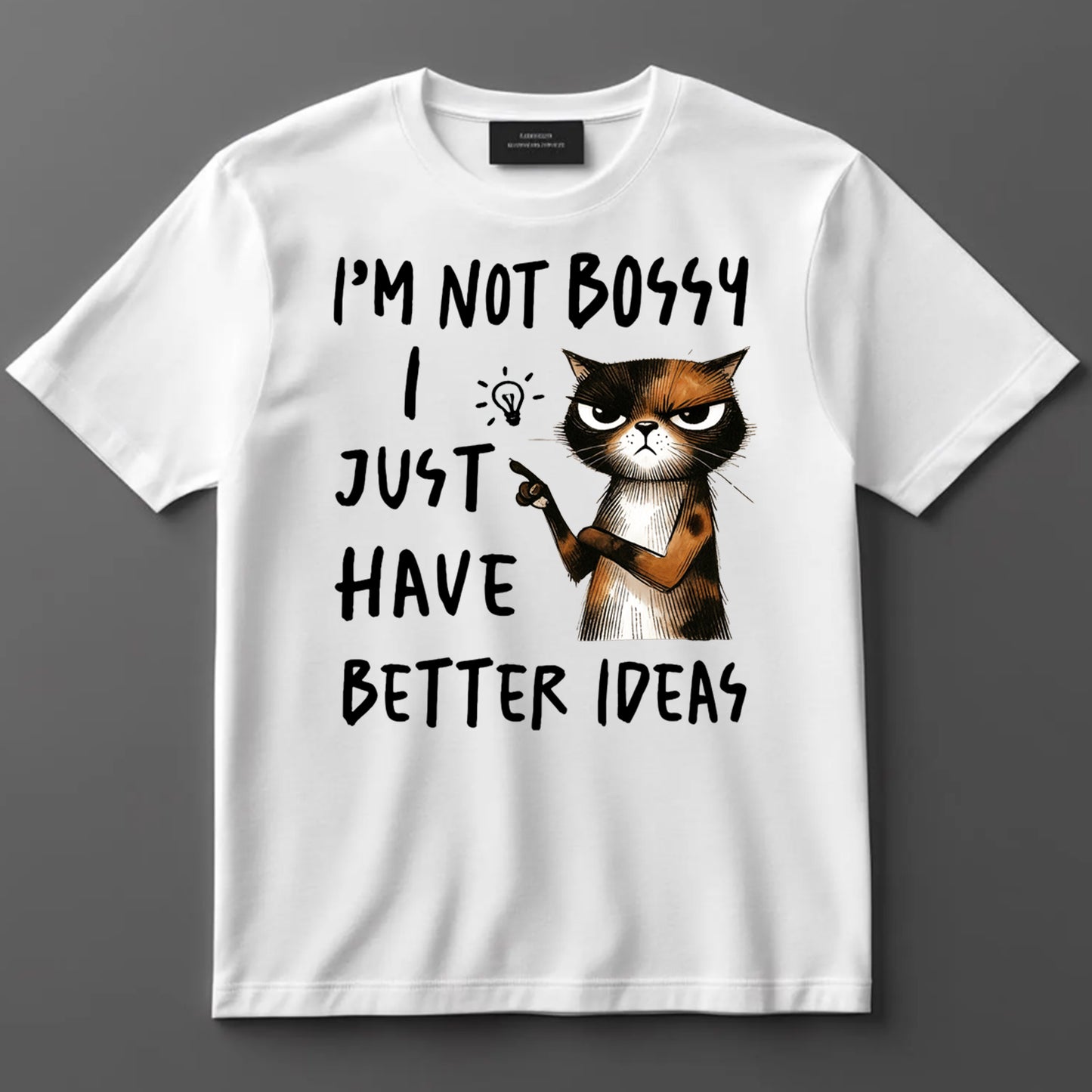 Funny DTF Transfer Iron On Heat Transfer - Ready to Press, I'm Not Bossy DTF Transfer 10049