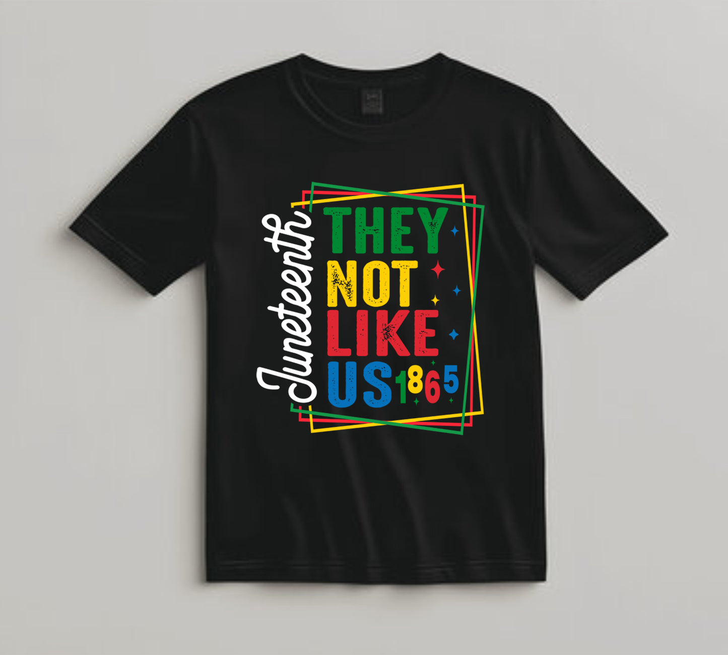 Juneteenth DTF Transfer Iron On Heat Transfer - Ready to Press, Juneteenth Pride DTF Transfer 10175