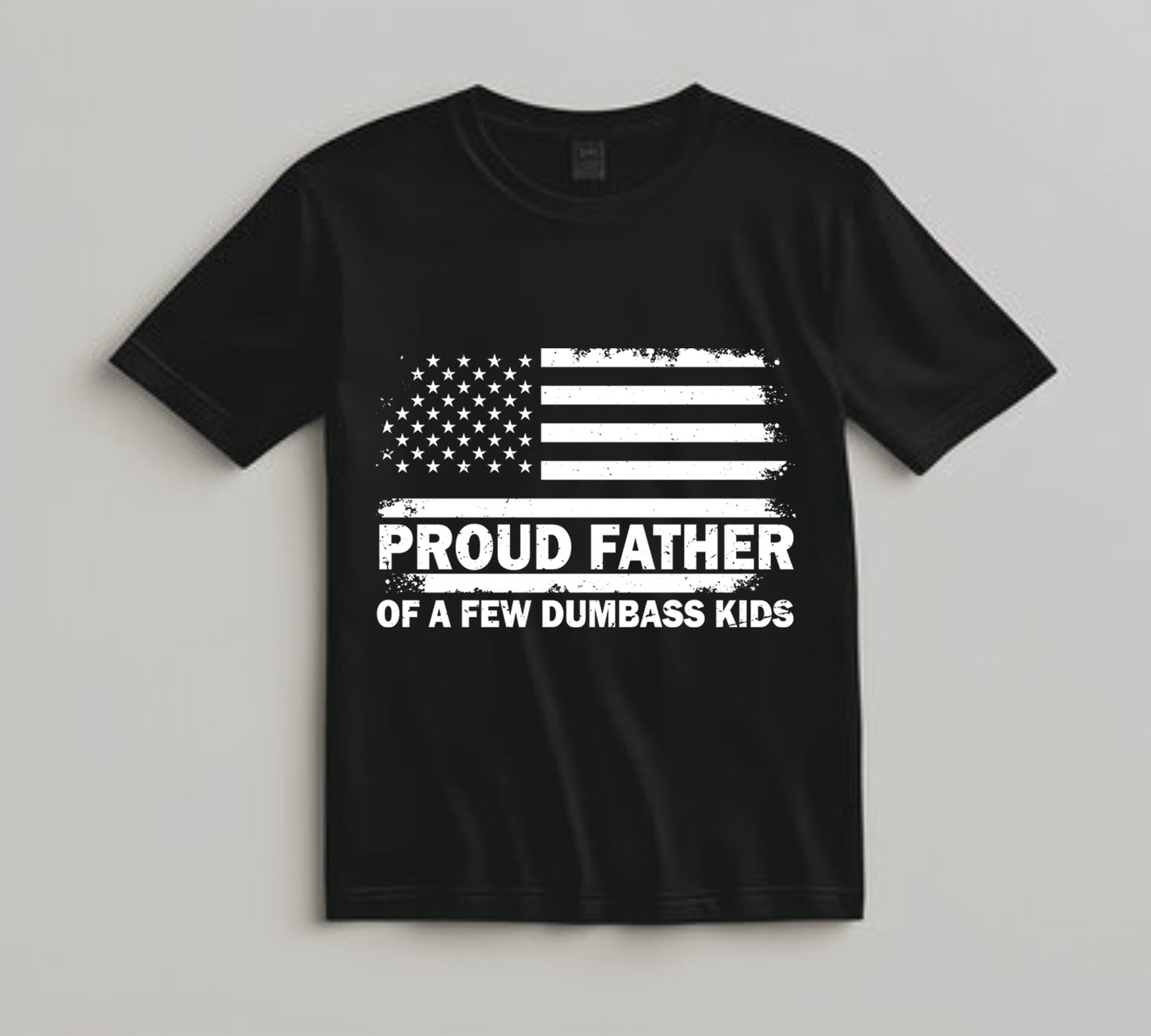 Dad DTF Transfer Iron On Heat Transfer - Ready to Press, Proud Father of Dumba** Kids DTF Transfer 10180