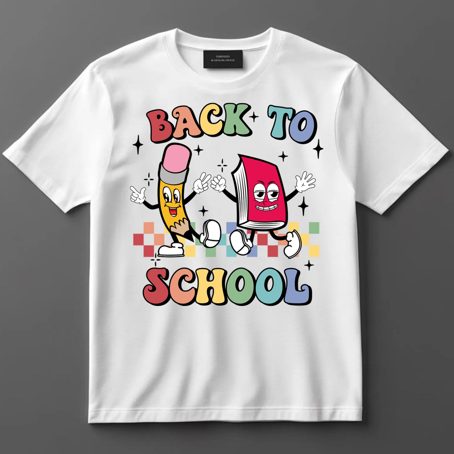 Back to School DTF Transfer Iron On Heat Transfer - Ready to Press, First Day Of School DTF Transfer 10290