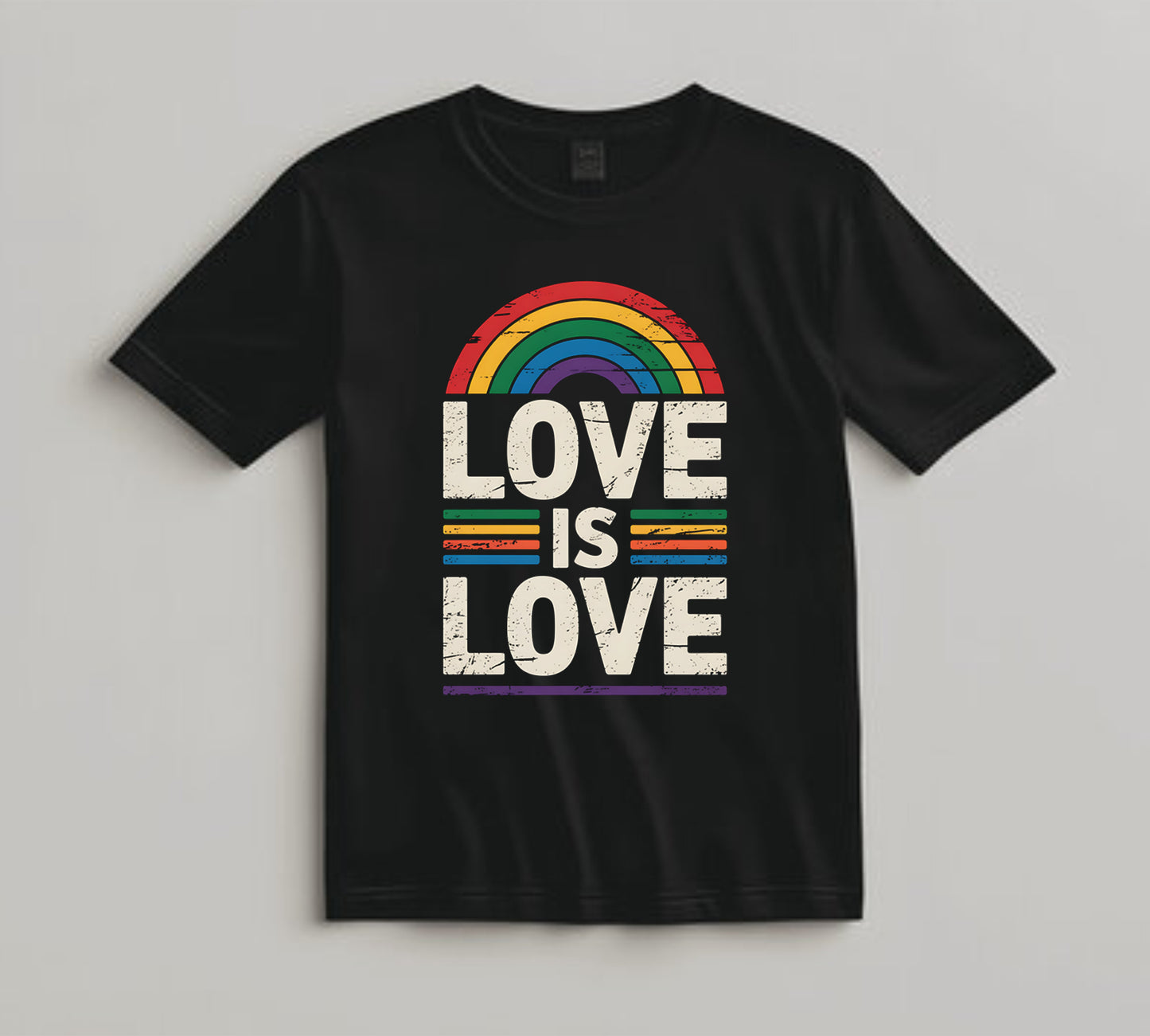Pride DTF Transfer Iron On Heat Transfer - Ready to Press, Love Is Love DTF Transfer 10383