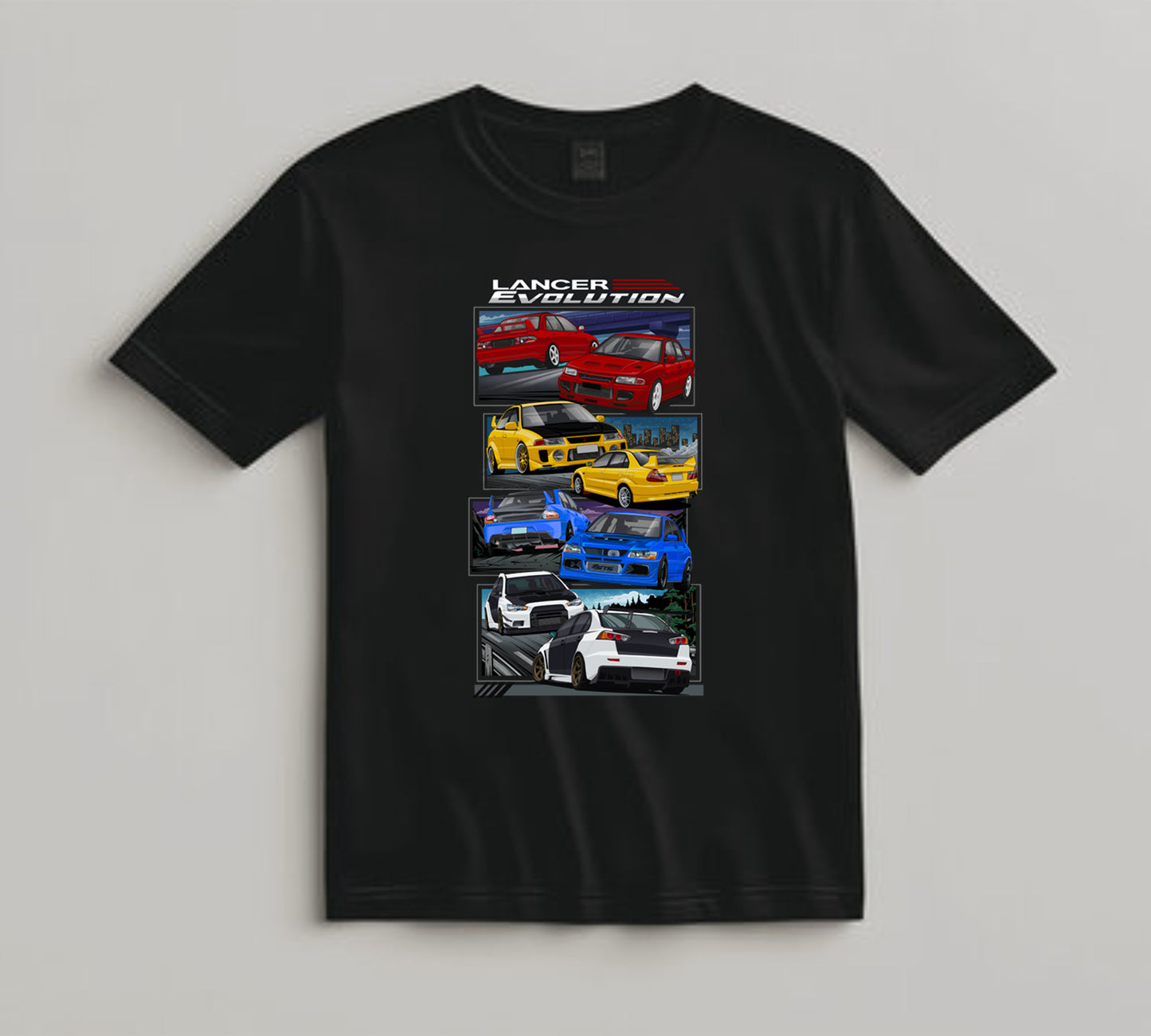 Jdm Car DTF Transfer Iron On Heat Transfer - Ready to Press, Multicolor Sport Sedans DTF Transfer 10484