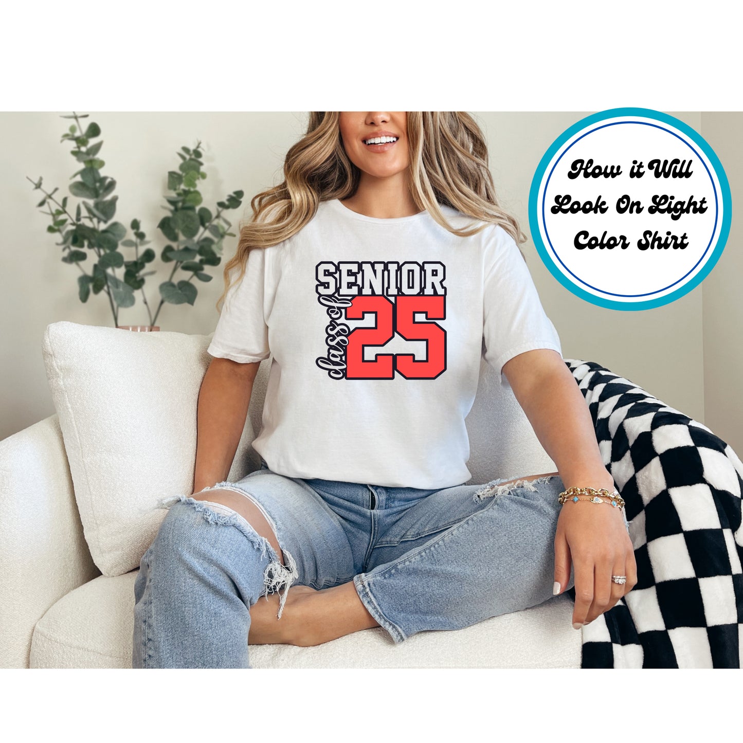 Graduation DTF Transfer Iron On Heat Transfer - Ready to Press, Class Of 2025 DTF Transfer | Ready to Press | Graduation Design 5198