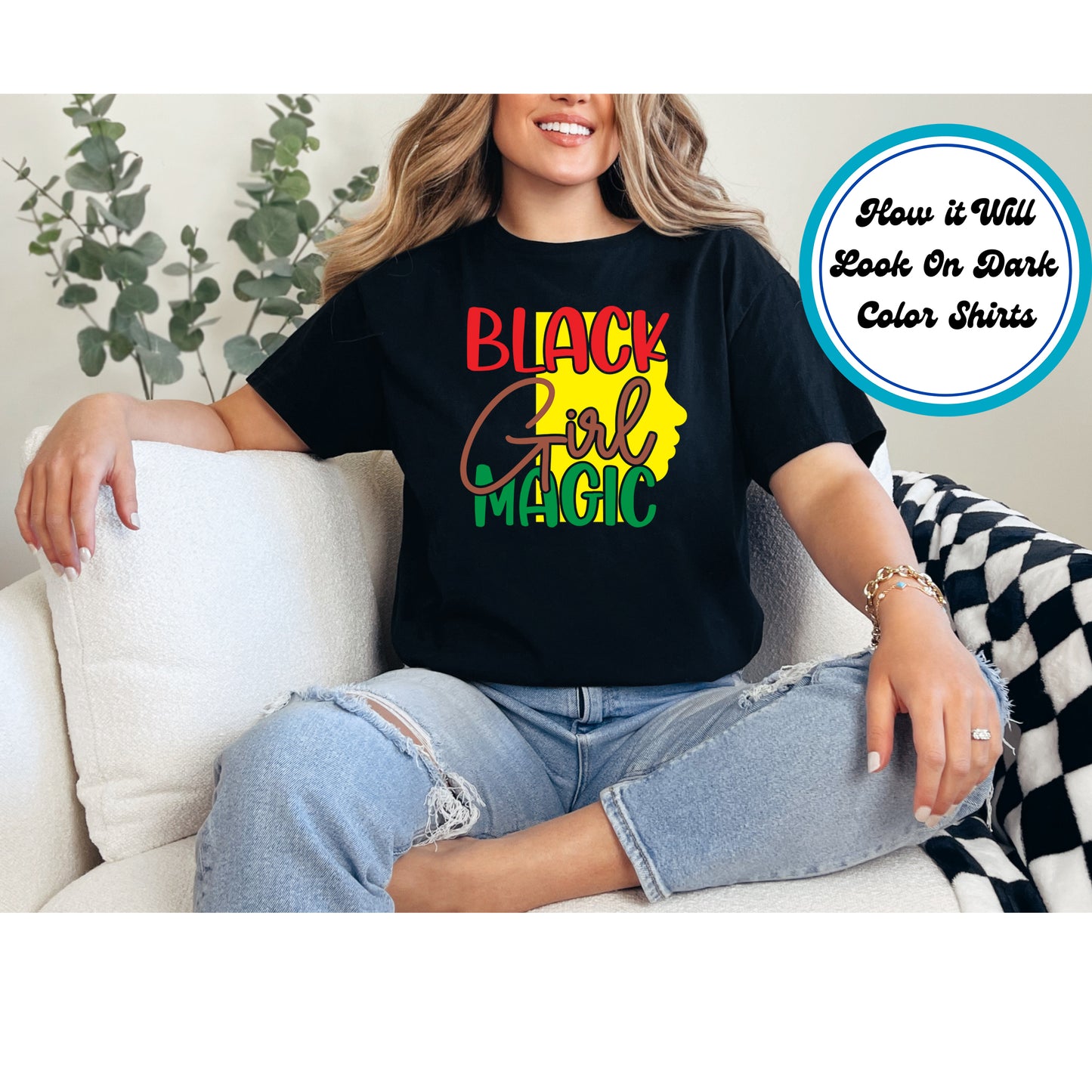 Juneteenth DTF Transfer Iron On Heat Transfer - Ready to Press, Black Girl Power DTF Transfer 6430