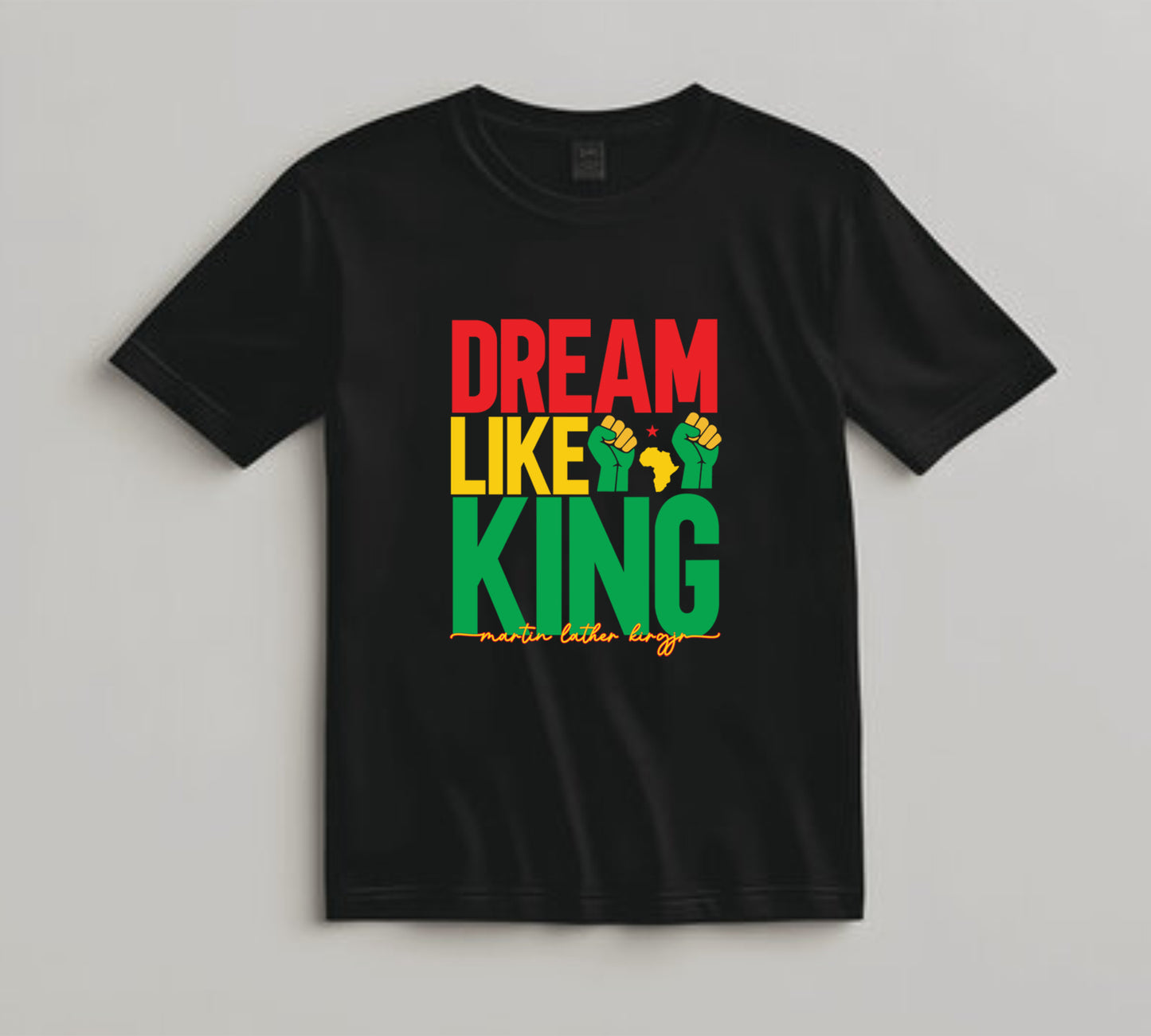 Juneteenth DTF Transfer Iron On Heat Transfer - Ready to Press, Dream Like King DTF Transfer 6462