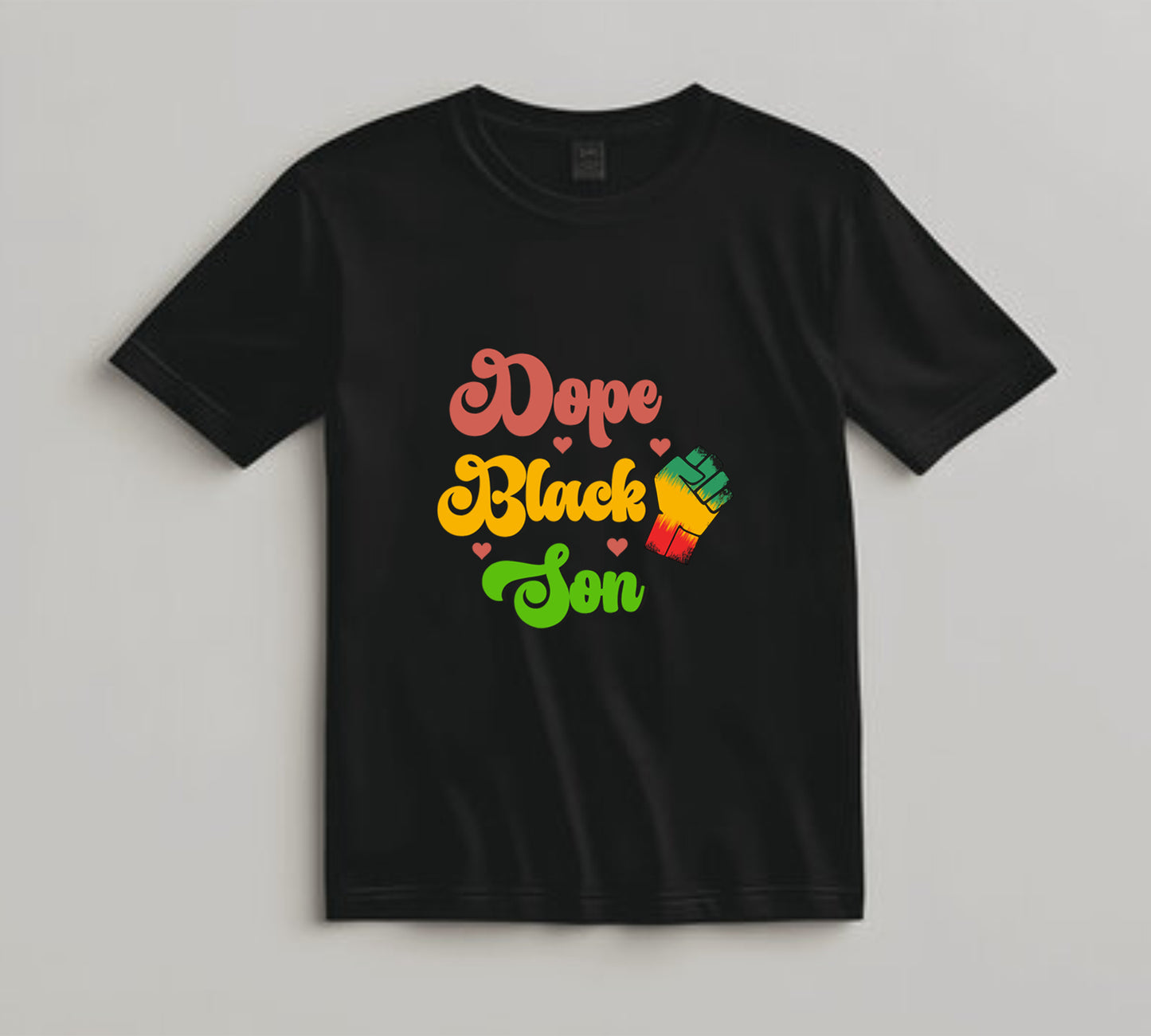 Juneteenth DTF Transfer Iron On Heat Transfer - Ready to Press, Dope Black Son DTF Transfer 6495