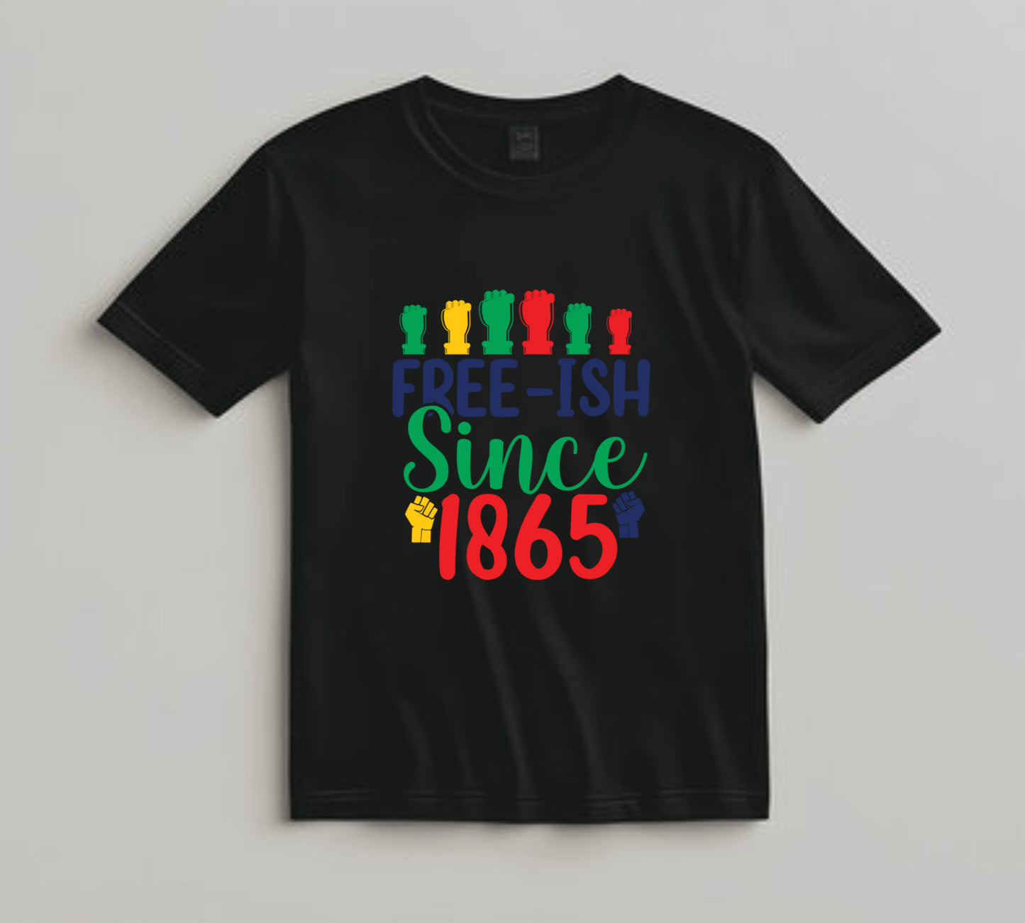 Juneteenth DTF Transfer Iron On Heat Transfer - Ready to Press, Free Since 1865 DTF Transfer 6504
