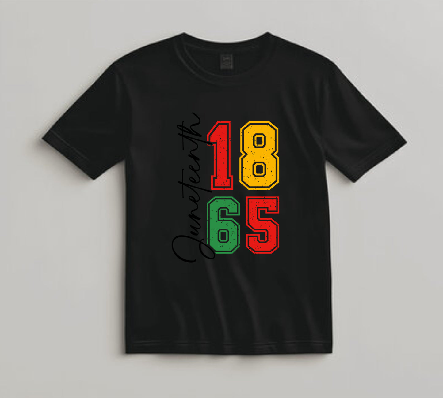 Juneteenth DTF Transfer Iron On Heat Transfer - Ready to Press, Juneteenth 1865 DTF Transfer 6543