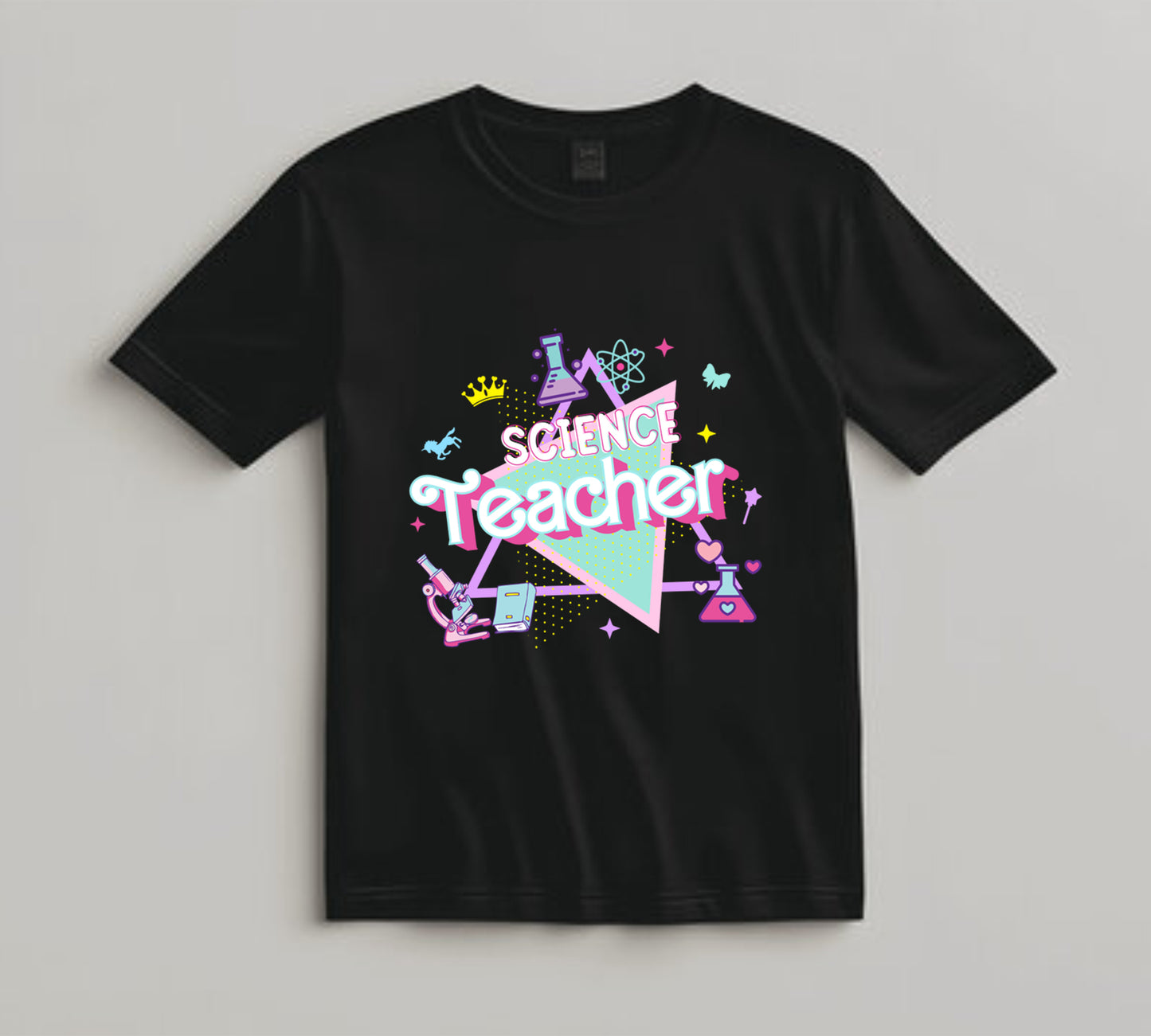 Teacher DTF Transfer Iron On Heat Transfer - Ready to Press, Science Teacher DTF Transfer 6883