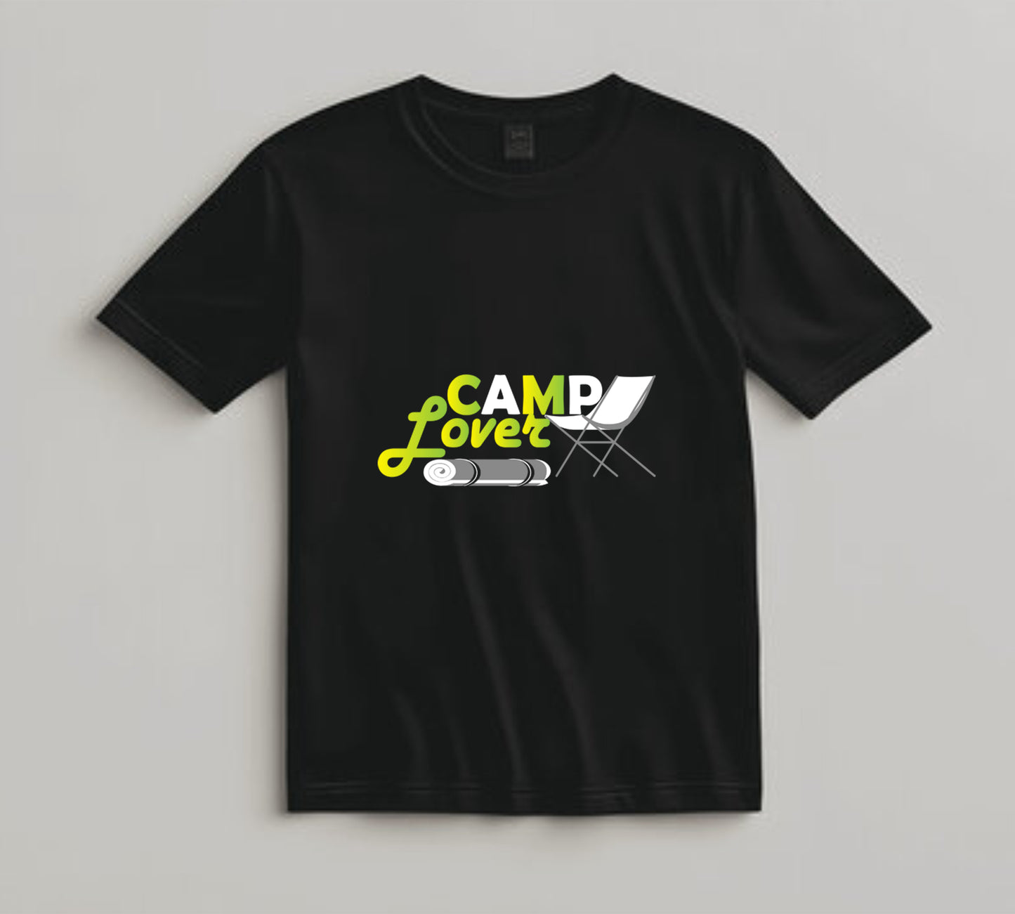 Camping DTF Transfer Iron On Heat Transfer - Ready to Press, Camp Lover DTF Transfer 7139