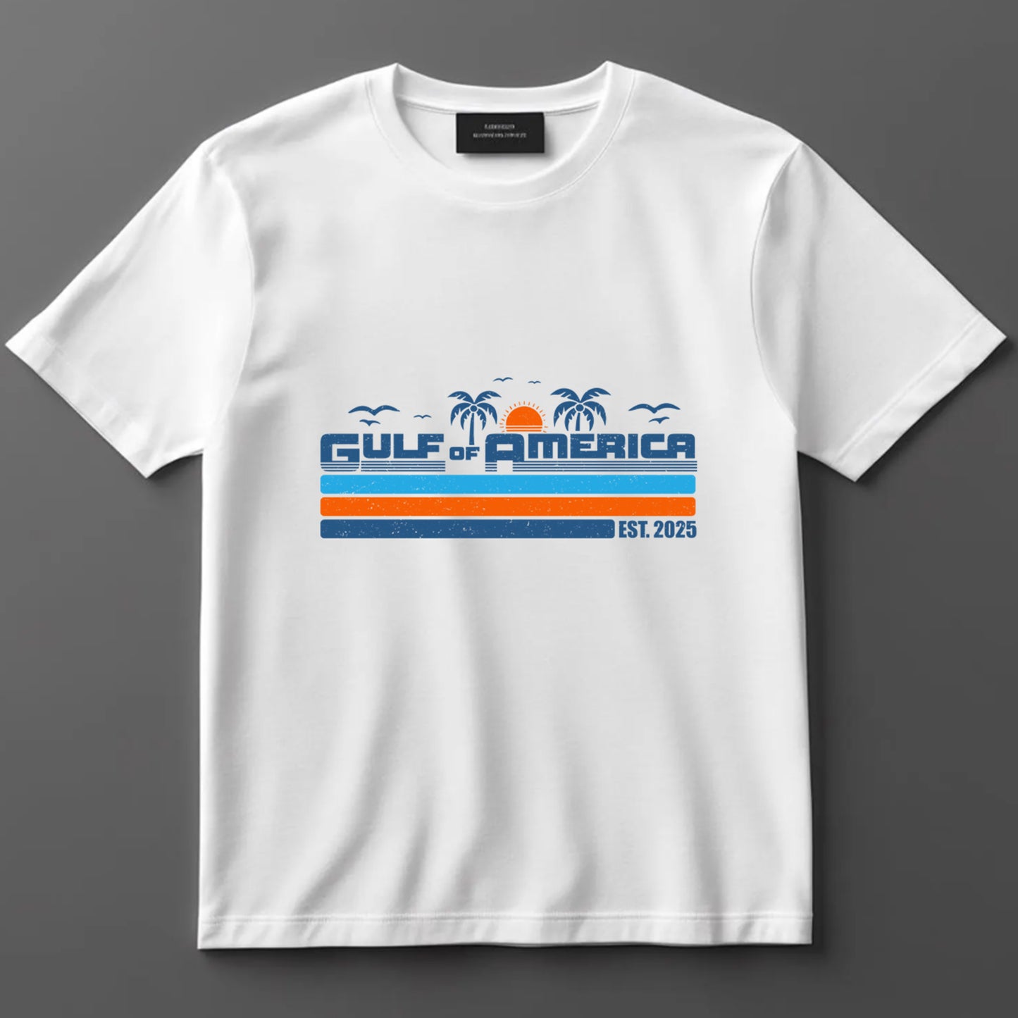 4th Of July DTF Transfer Iron On Heat Transfer - Ready to Press, Gulf of America DTF Transfer 7414