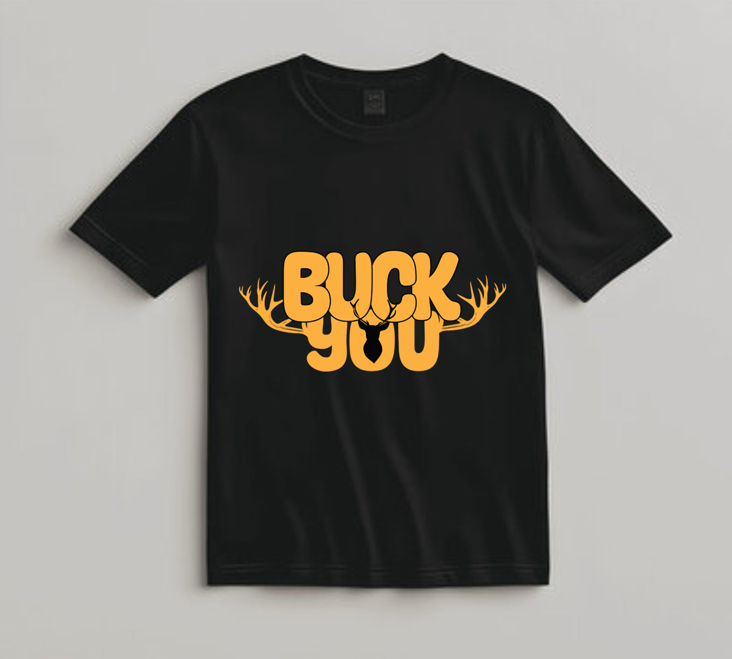 Hunting DTF Transfer Iron On Heat Transfer - Ready to Press, Buck You DTF Transfer 8006