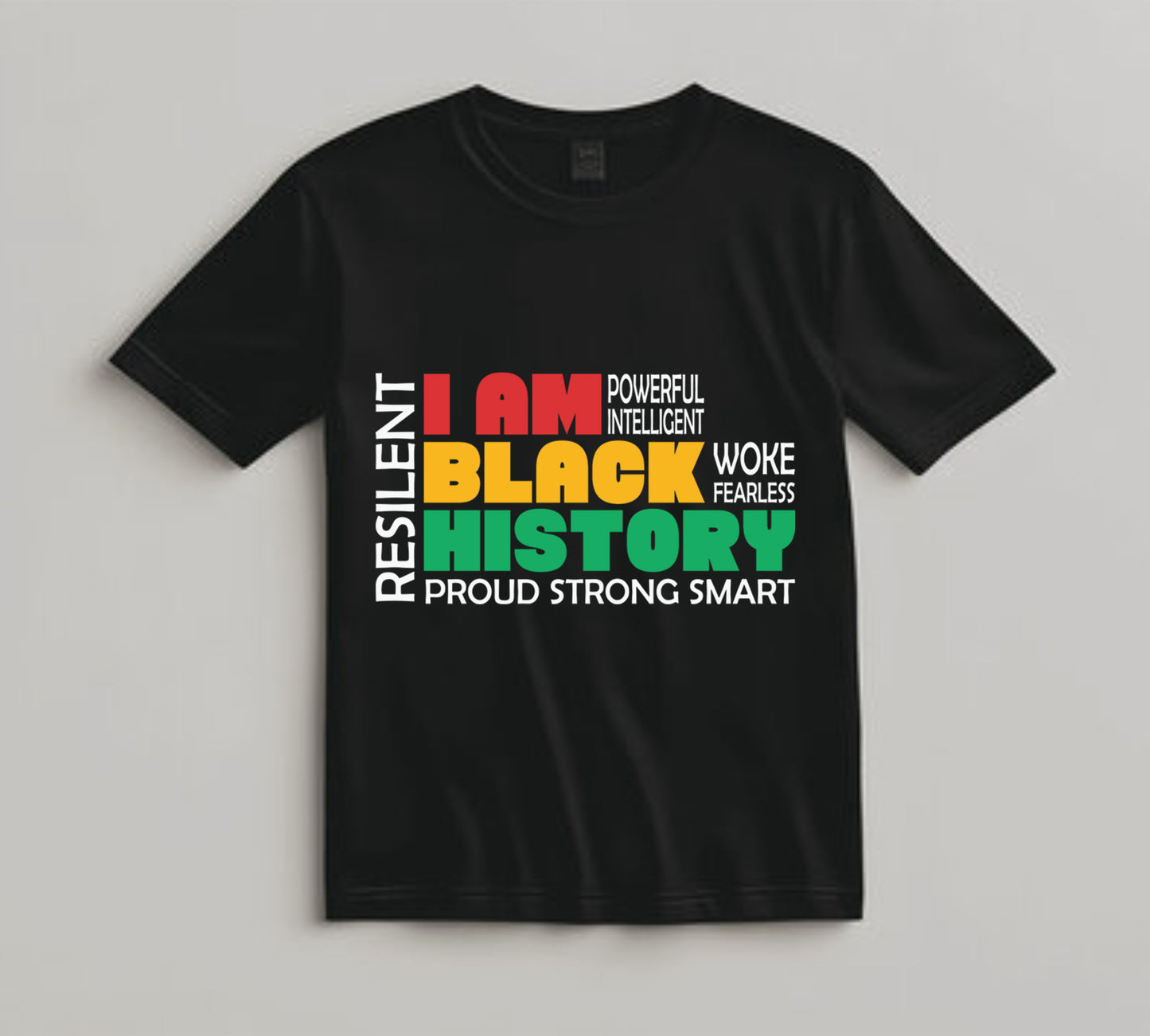 Juneteenth DTF Transfer Iron On Heat Transfer - Ready to Press, I Am Black History DTF Transfer 8223
