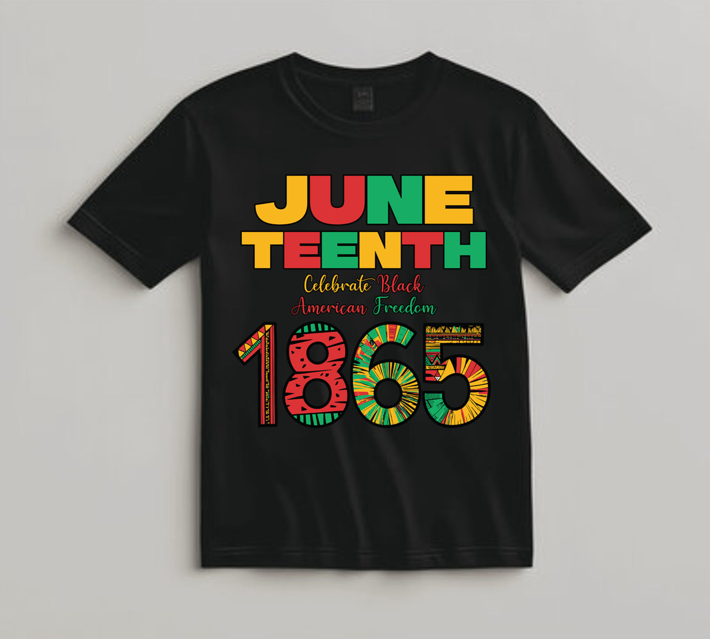 Juneteenth DTF Transfer Iron On Heat Transfer - Ready to Press, Celebrate Black American Freedom DTF Transfer 8228