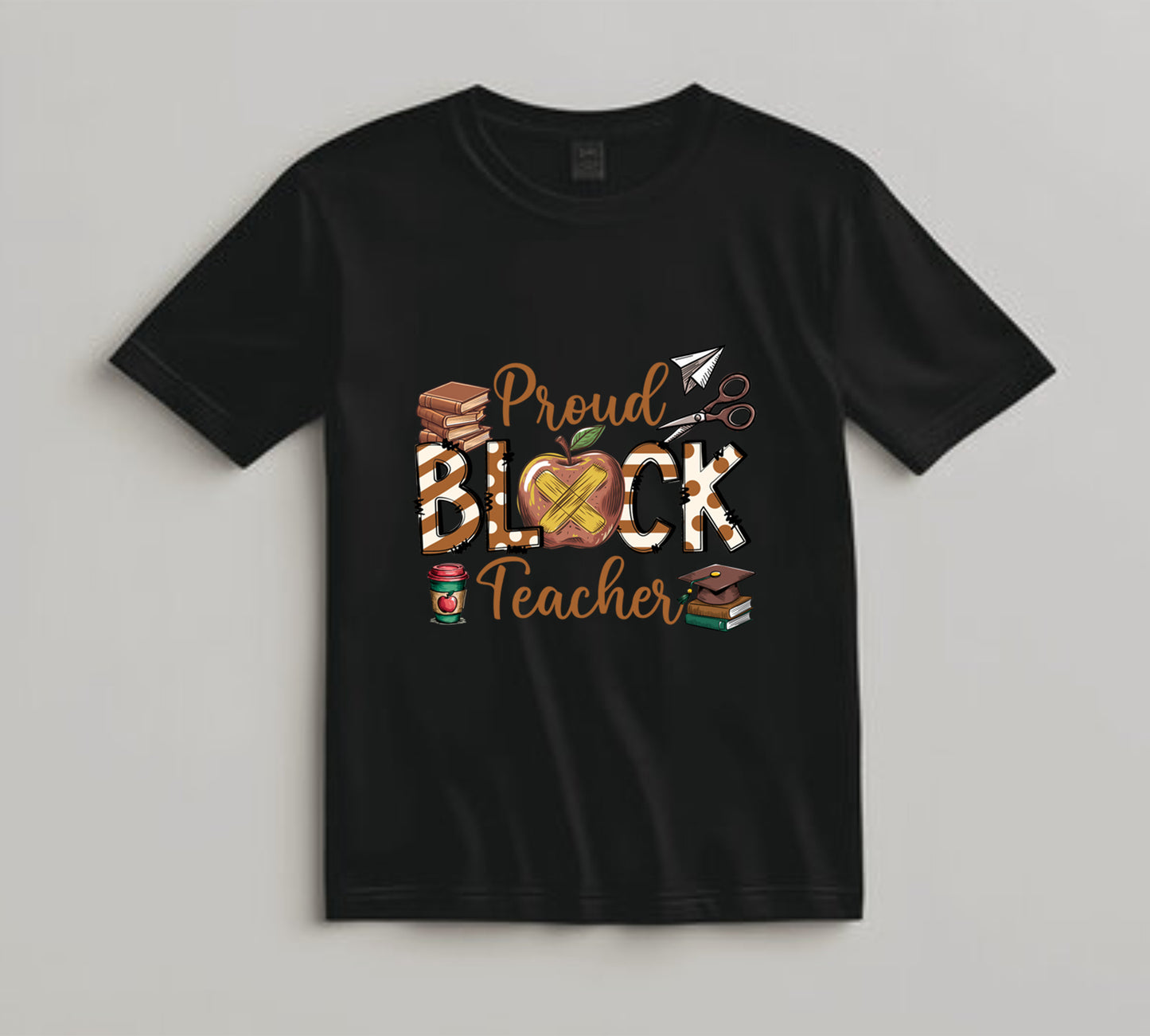 Juneteenth DTF Transfer Iron On Heat Transfer - Ready to Press, Proud Black Teacher DTF Transfer 8262