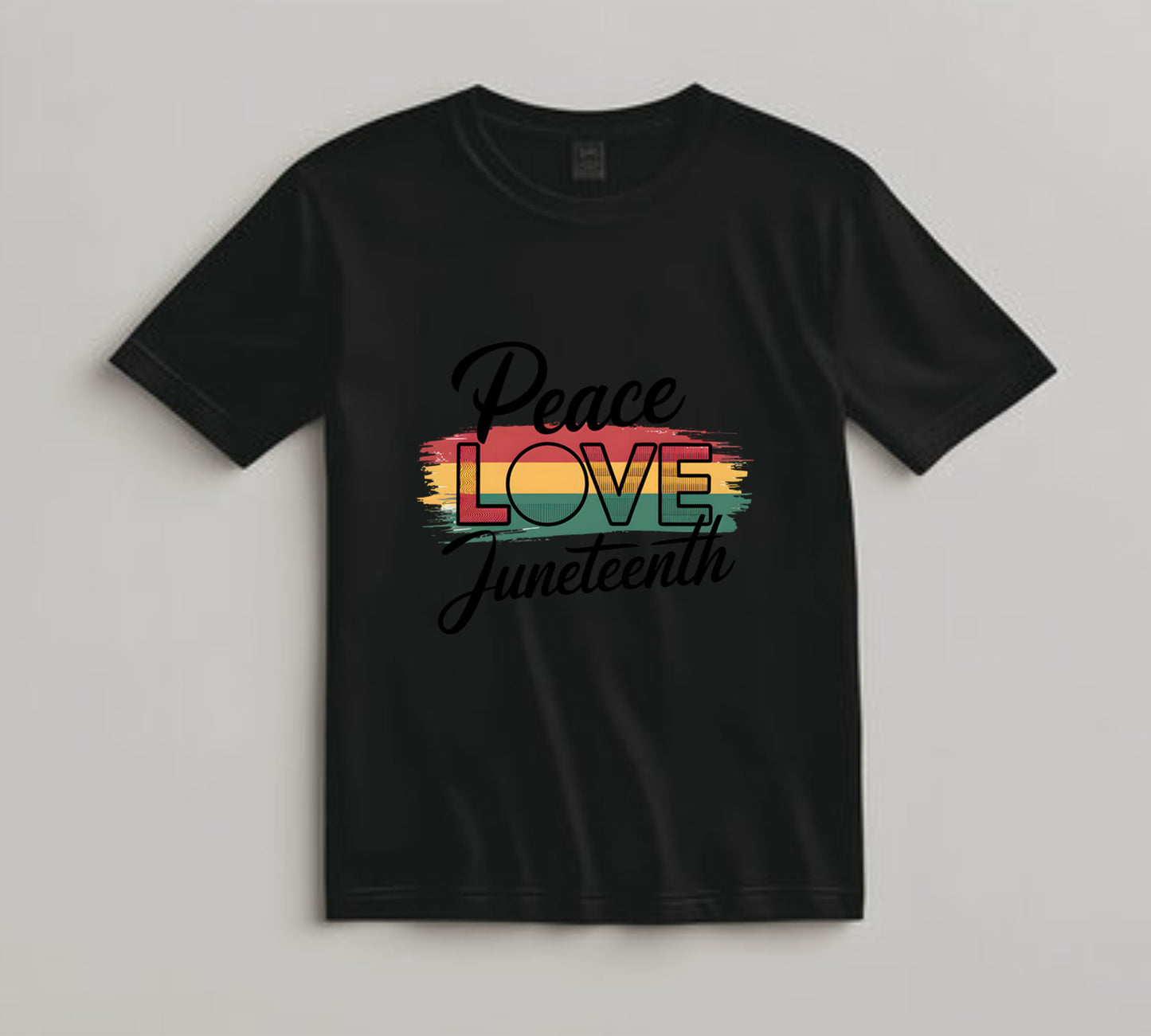 Juneteenth DTF Transfer Iron On Heat Transfer - Ready to Press, Peace Love Juneteenth DTF Transfer 8303