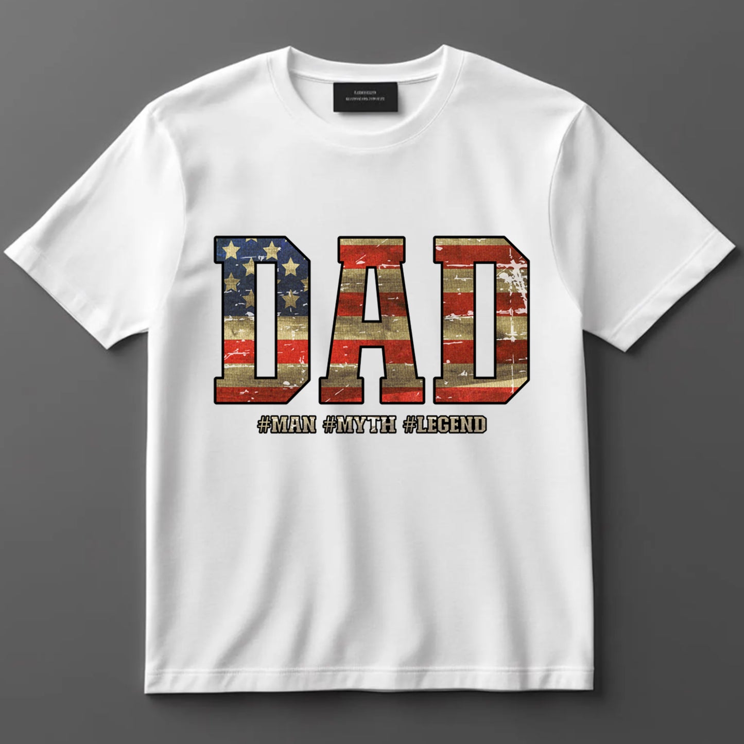 Dad DTF Transfer Iron On Heat Transfer - Ready to Press, #Man #Myth #Legend DTF Transfer 9008