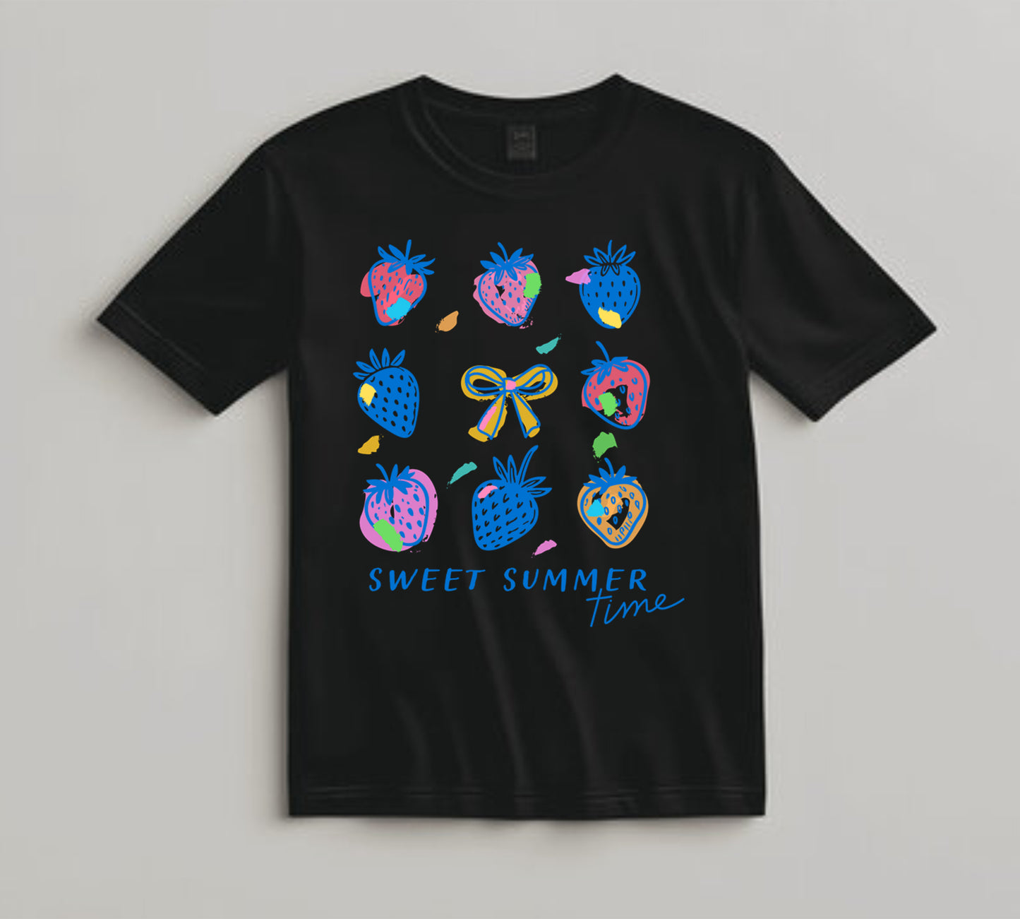 Summer DTF Transfer Iron On Heat Transfer - Ready to Press, Sweet Summer Time DTF Transfer 10076
