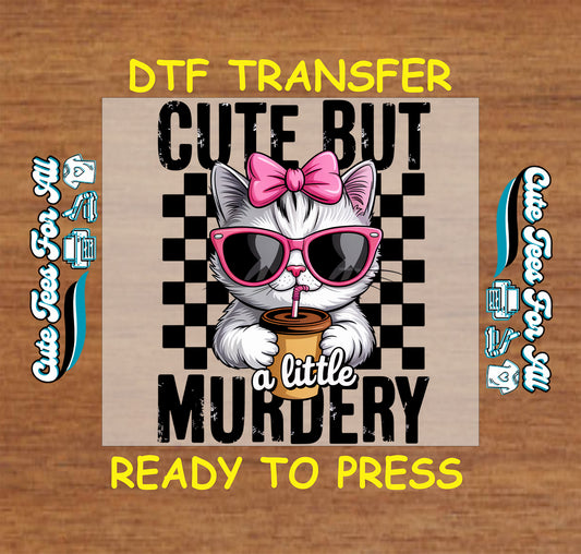 Funny mouse DTF transfer with sarcastic quote about shoelaces and a confused cartoon mouse.