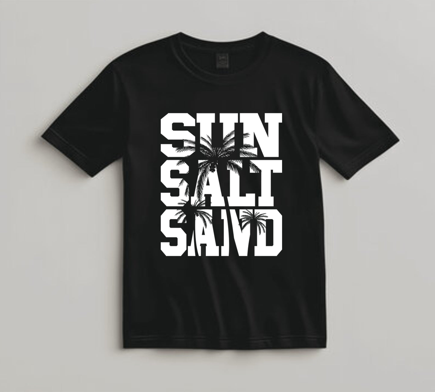 Summer DTF Transfer Iron On Heat Transfer - Ready to Press, Sun Salt Sand DTF Transfer 10103