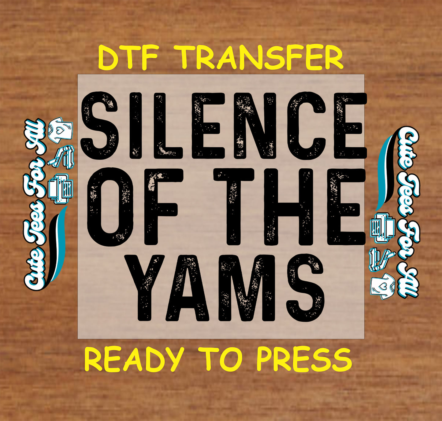 Thanksgiving food humor ready to press dtf transfer with bold black distressed text for DIY Thanksgiving shirts