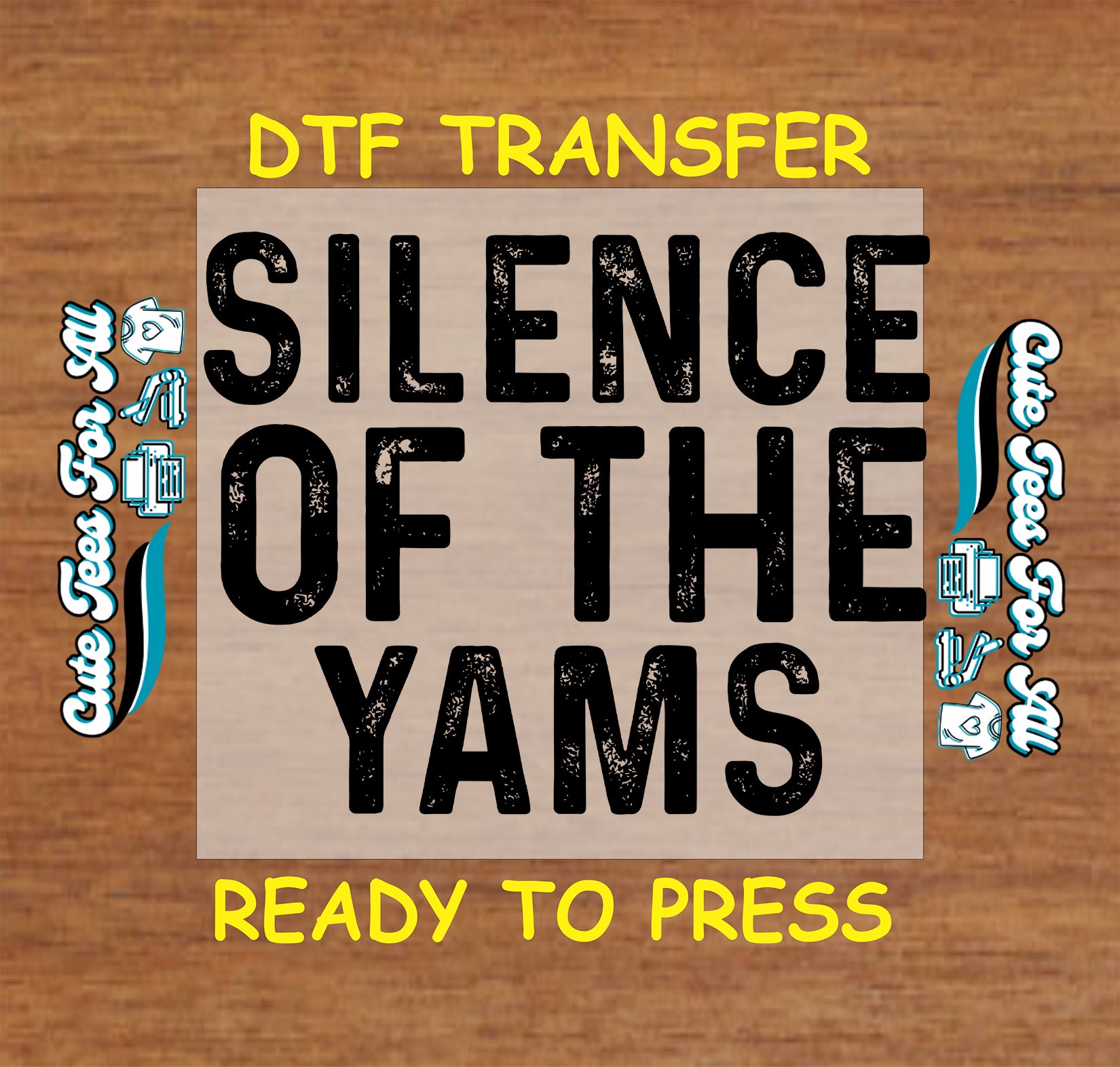 Thanksgiving food humor ready to press dtf transfer with bold black distressed text for DIY Thanksgiving shirts