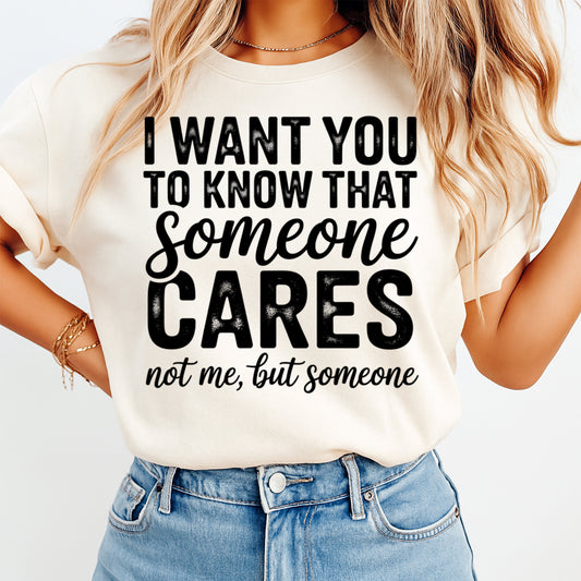 Funny sarcastic quote ready to press dtf transfer mockup on wood background with bold black text and humor apparel phrase.