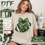 Football DTF Transfer – Camo Bow Football Ready to Press Iron On Heat Transfer 14255
