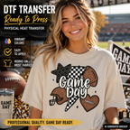 Football DTF Transfer – Game Day Ready to Press Iron On Heat Transfer 14331