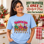 Tonight We Ride Christmas Camel Trio DTF Transfer 16670