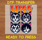 HISS Cats DTF Transfer - Ready to Press 359