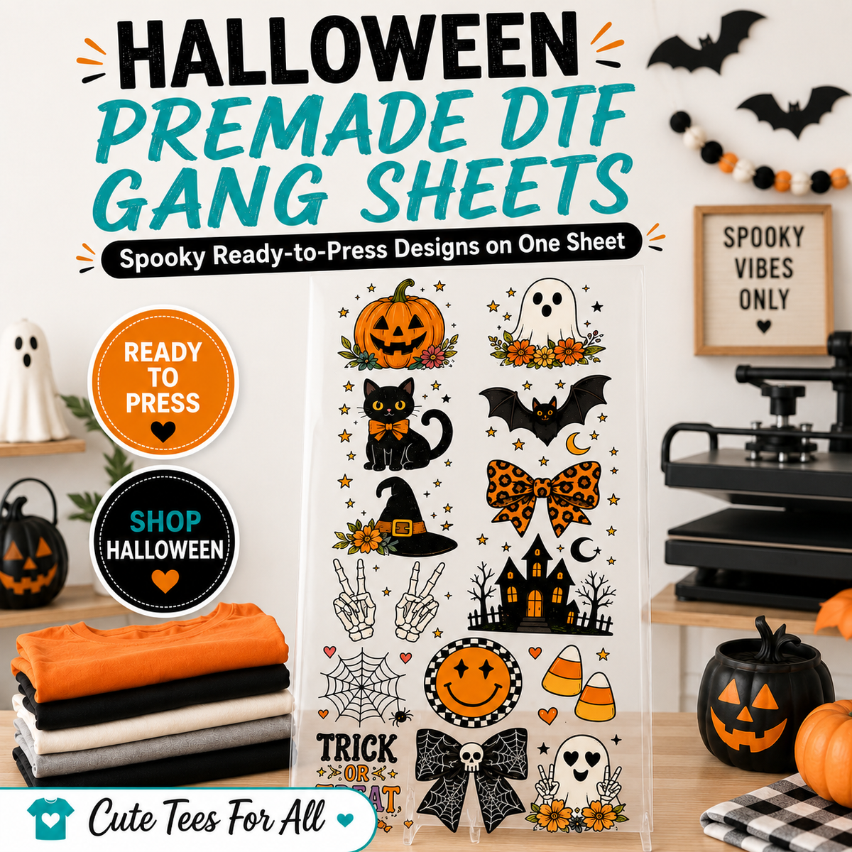 Halloween Gang Sheets