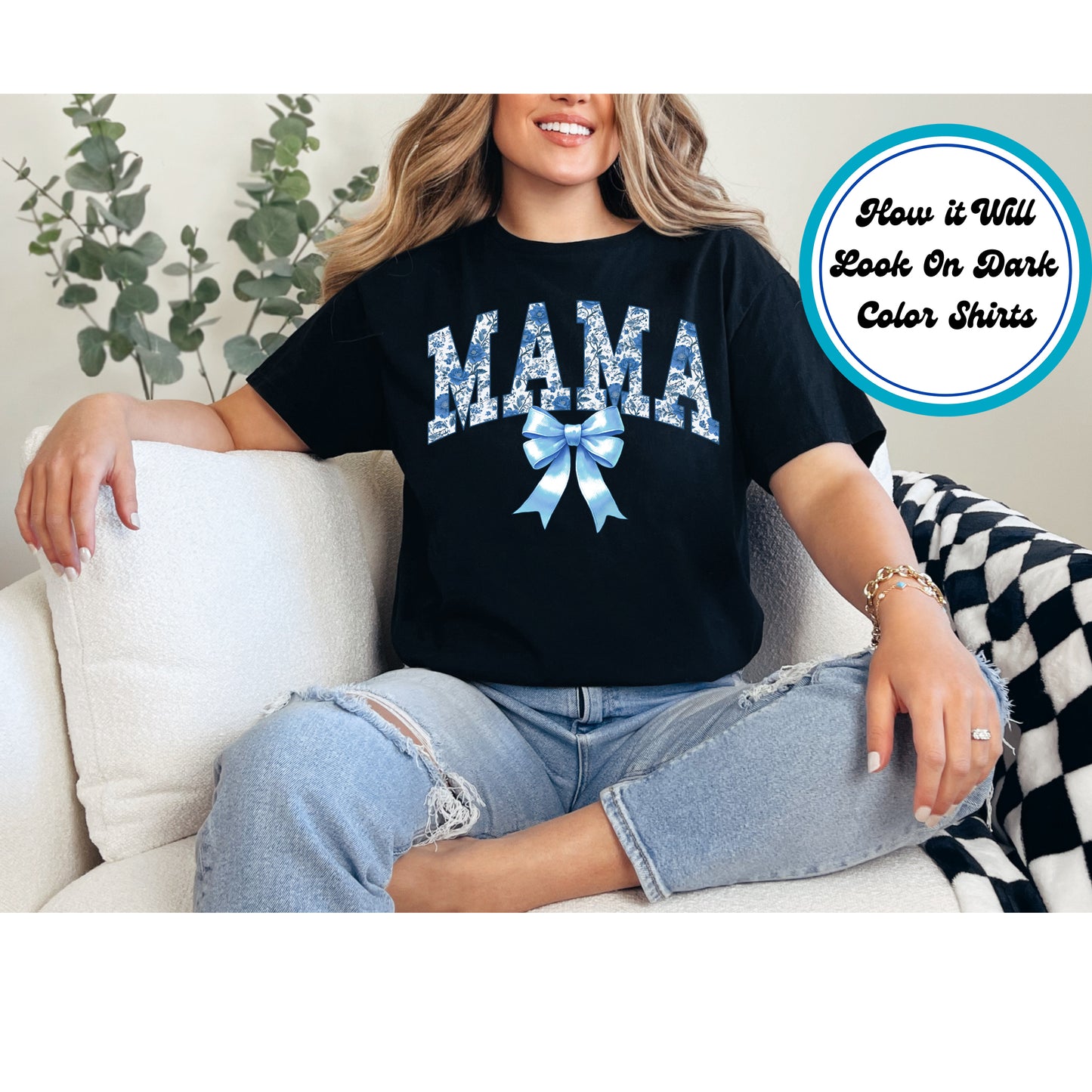 Easter DTF Transfer Iron On Heat Transfer - Ready to Press, Floral Mama DTF Transfer | Ready to Press | Easter Design 4901
