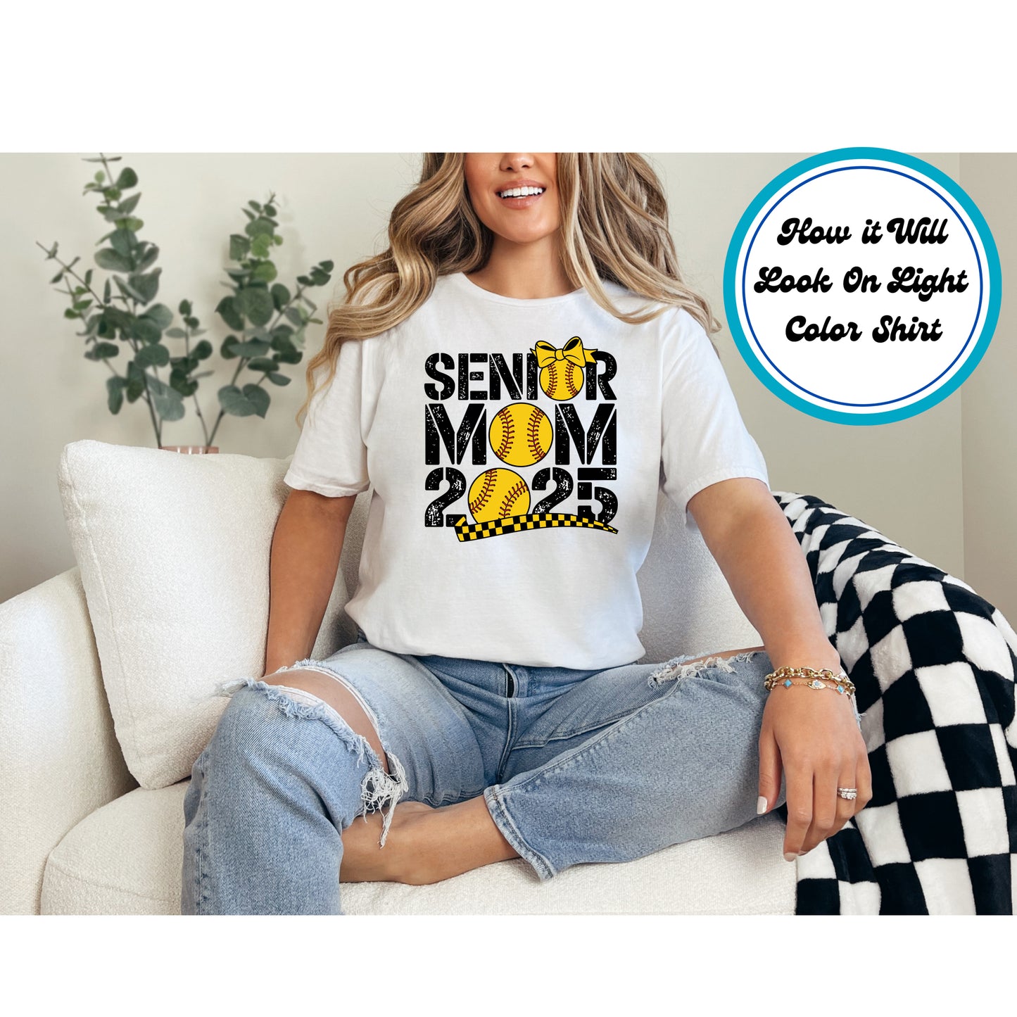 Graduation DTF Transfer Iron On Heat Transfer - Ready to Press, Senior Mom 2025 DTF Transfer | Ready to Press | Graduation Design 5127