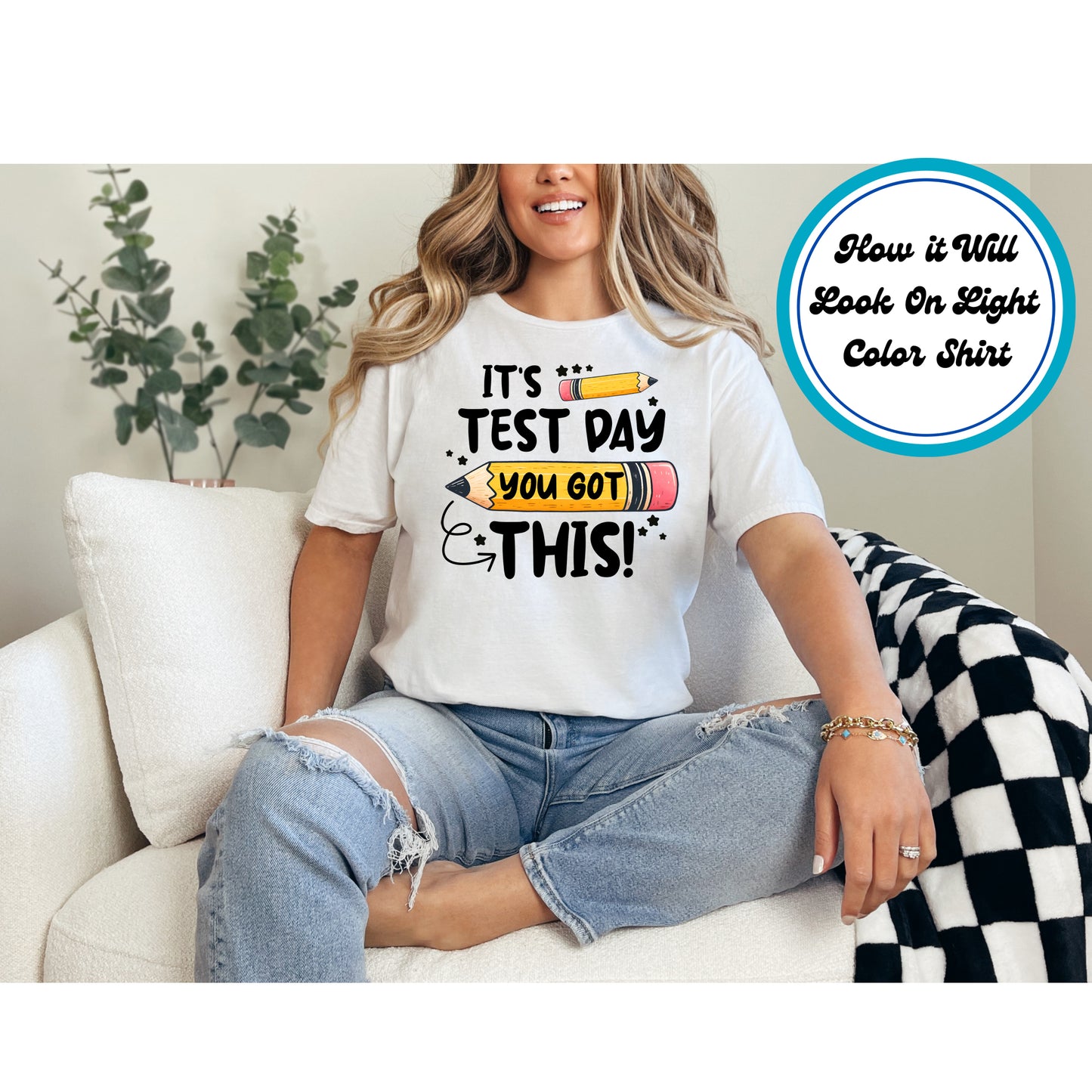 Testing DTF Transfer Iron On Heat Transfer - Ready to Press, You Got This DTF Transfer | Ready to Press | Testing Design 5233