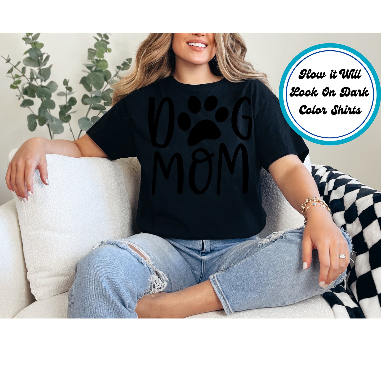 Mom DTF Transfer Iron On Heat Transfer - Ready to Press, Pet Lover DTF Transfer 5385