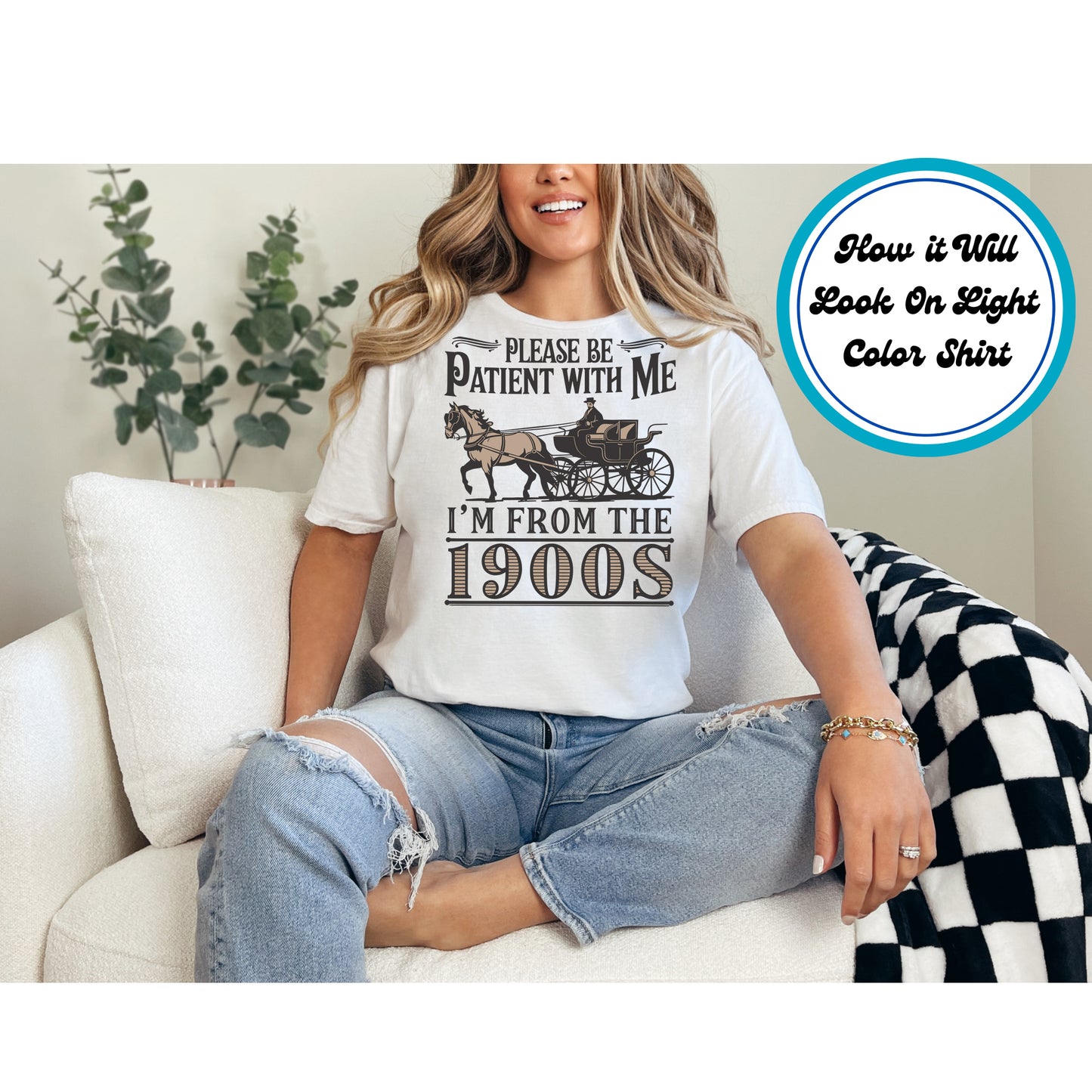 Funny DTF Transfer Iron On Heat Transfer - Ready to Press, Please Be Patient DTF Transfer 5892