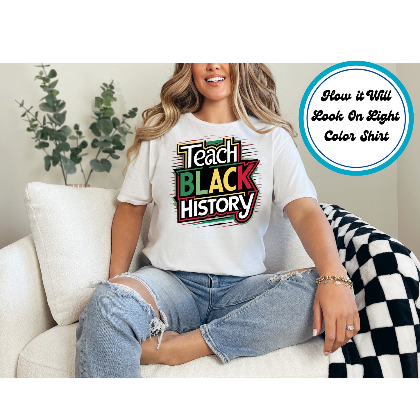 Juneteenth DTF Transfer Iron On Heat Transfer - Ready to Press, Teach Black History DTF Transfer 5992