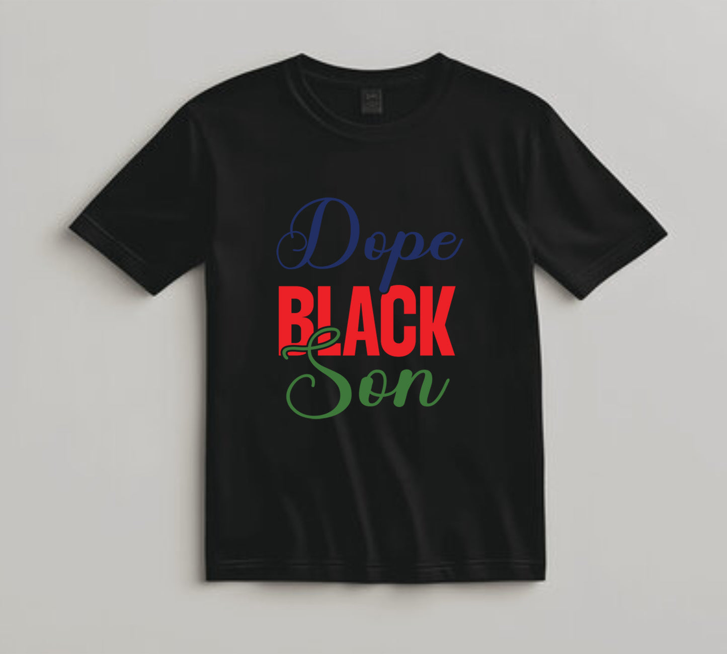 Juneteenth DTF Transfer Iron On Heat Transfer - Ready to Press, Dope Black Son DTF Transfer 6493