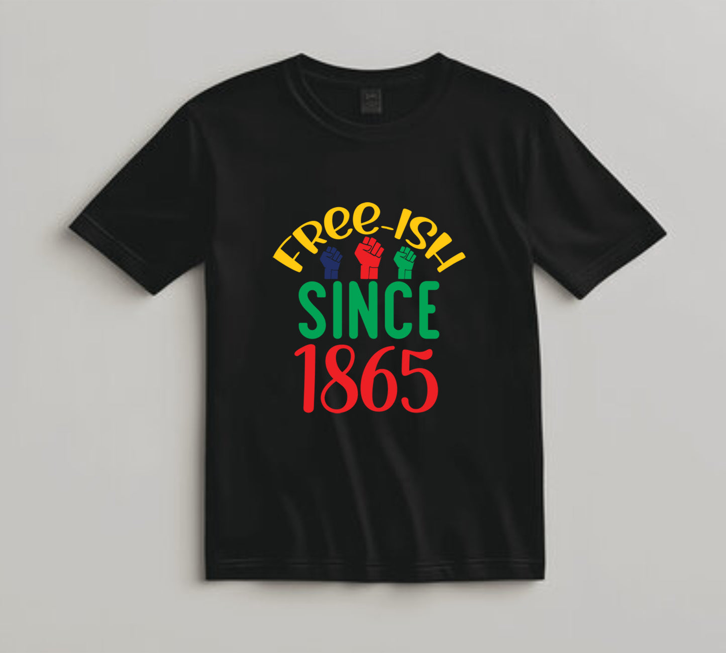 Juneteenth DTF Transfer Iron On Heat Transfer - Ready to Press, Free Since 1865 DTF Transfer 6505