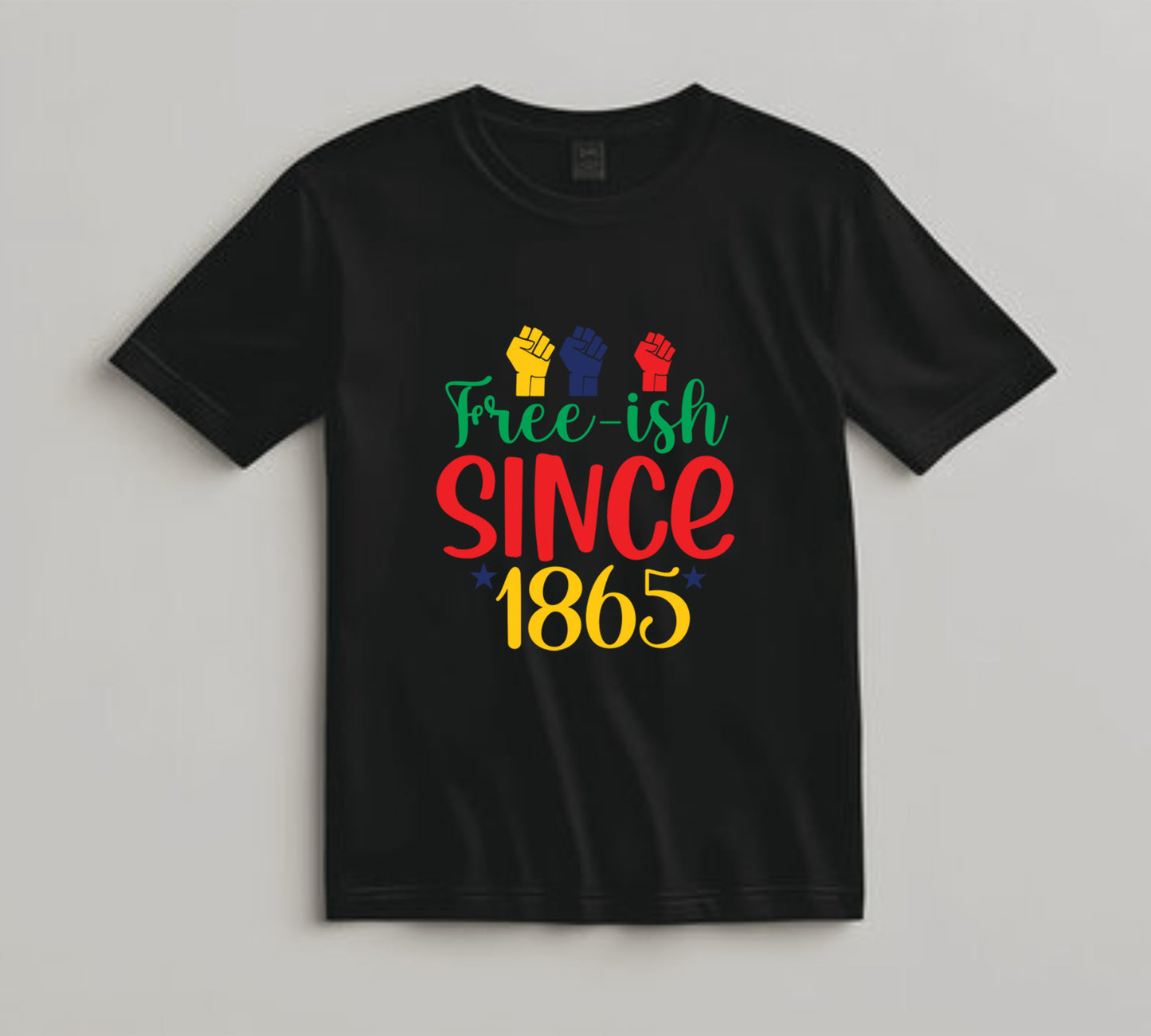 Juneteenth DTF Transfer Iron On Heat Transfer - Ready to Press, Free Since 1865 DTF Transfer 6506