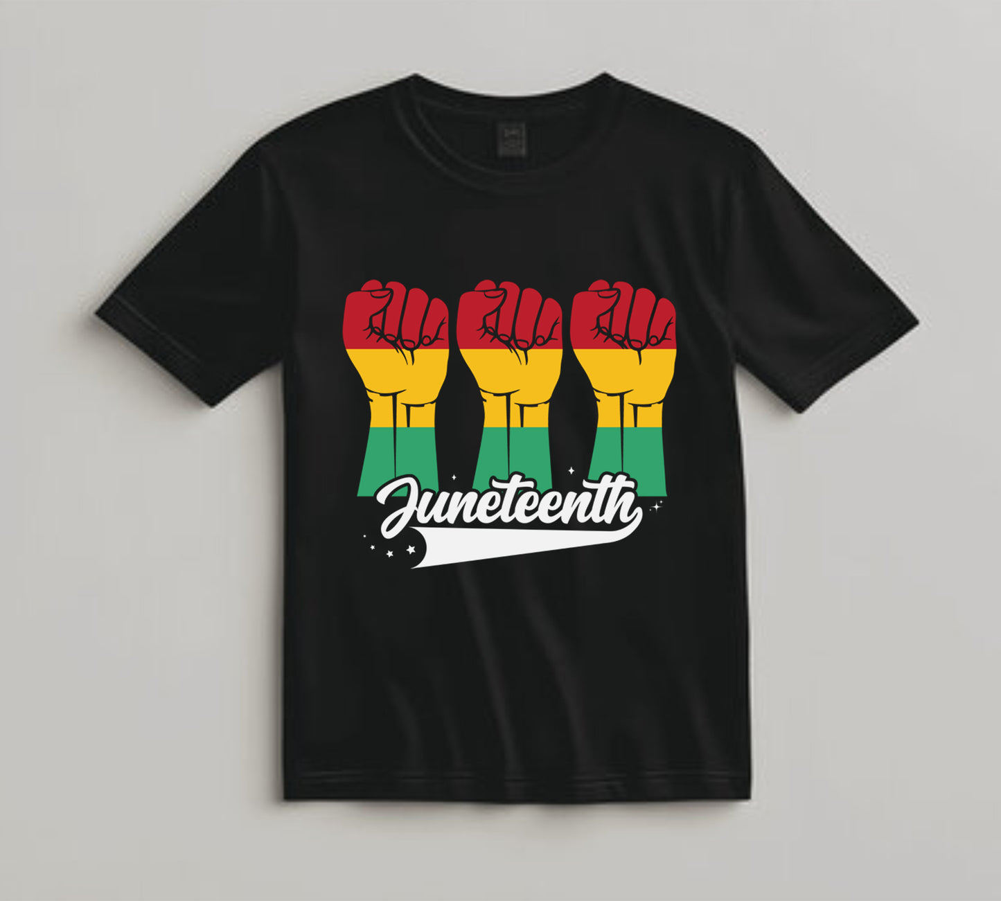Juneteenth DTF Transfer Iron On Heat Transfer - Ready to Press, Pan African Fists DTF Transfer 6546