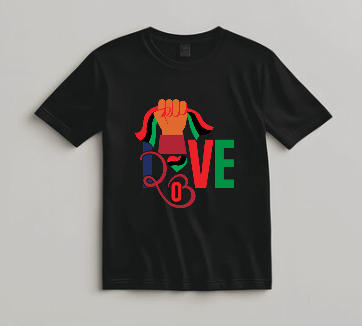 Juneteenth DTF Transfer Iron On Heat Transfer - Ready to Press, Pan-African Love DTF Transfer 6553