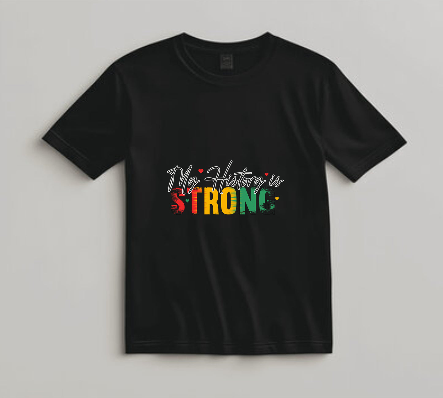 Juneteenth DTF Transfer Iron On Heat Transfer - Ready to Press, My History is Strong DTF Transfer 6561