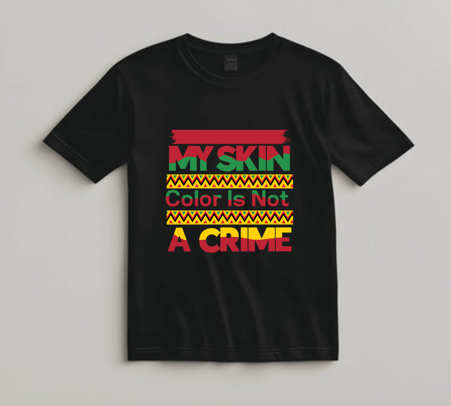 Juneteenth DTF Transfer Iron On Heat Transfer - Ready to Press, My Skin Color Is Not a Crime DTF Transfer 6566