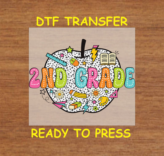 Bright multicolored “TEACHER” text with an abstract patterned background, conveying a fun and inspirational educator design.