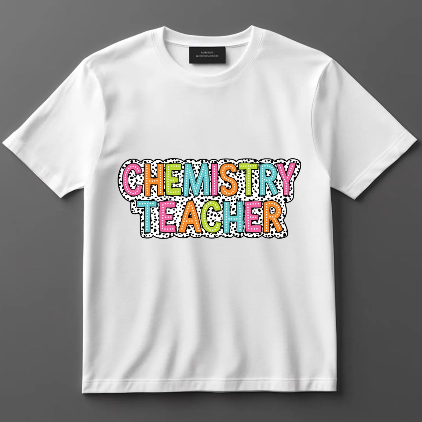 Teacher DTF Transfer Iron On Heat Transfer - Ready to Press, Chemistry Teacher DTF Transfer 6892