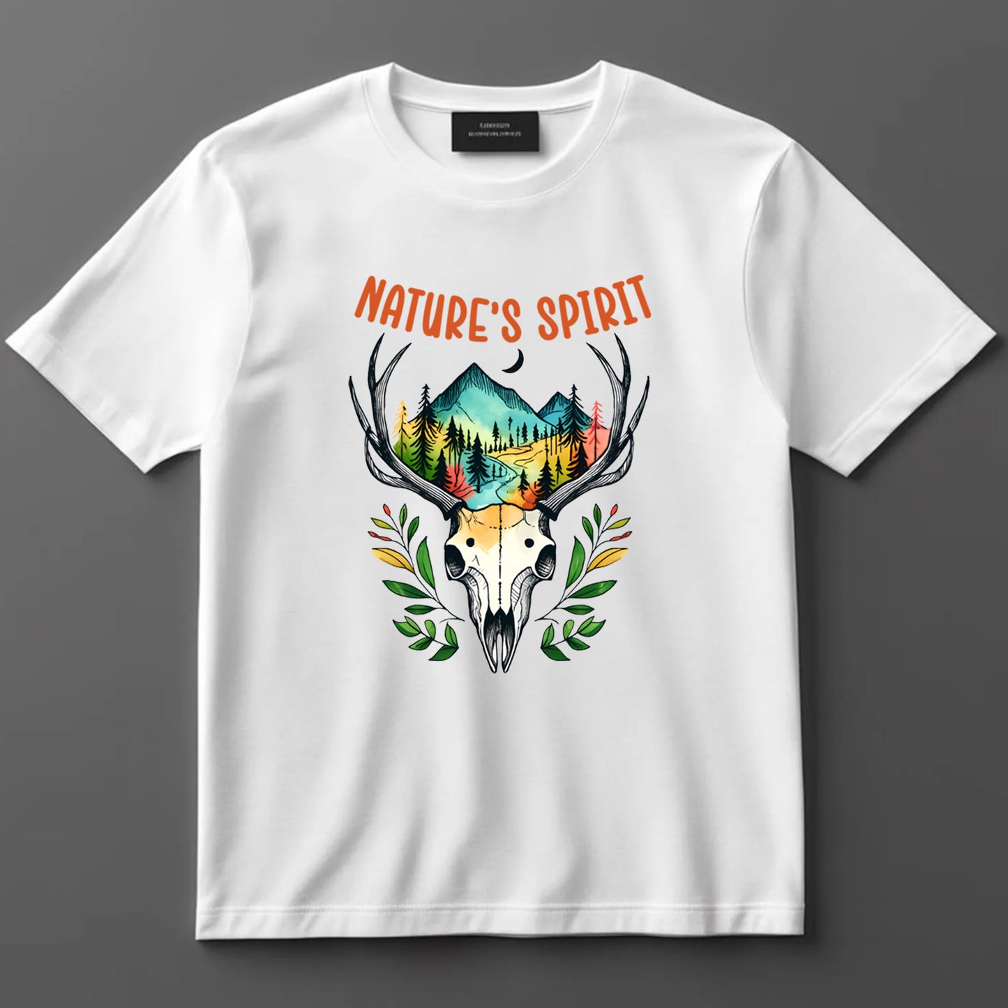 Camping DTF Transfer Iron On Heat Transfer - Ready to Press, Nature’s Spirit DTF transfer 6943
