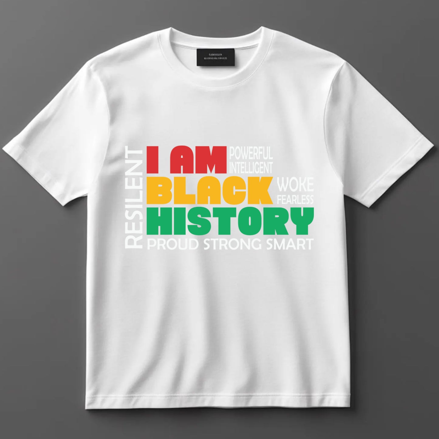 Juneteenth DTF Transfer Iron On Heat Transfer - Ready to Press, I Am Black History DTF Transfer 8223