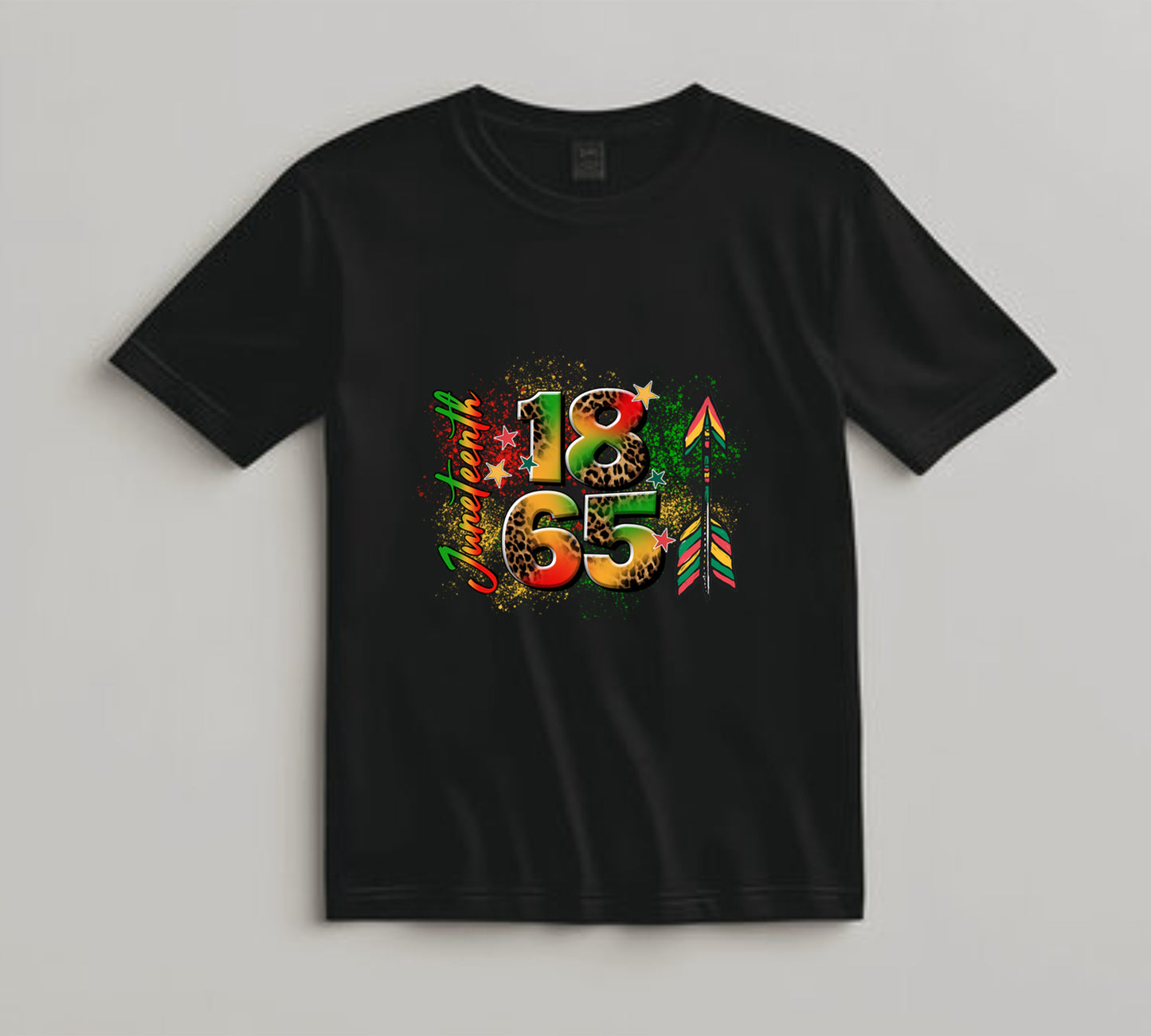 Juneteenth DTF Transfer Iron On Heat Transfer - Ready to Press, Juneteenth 1865 DTF Transfer 8261